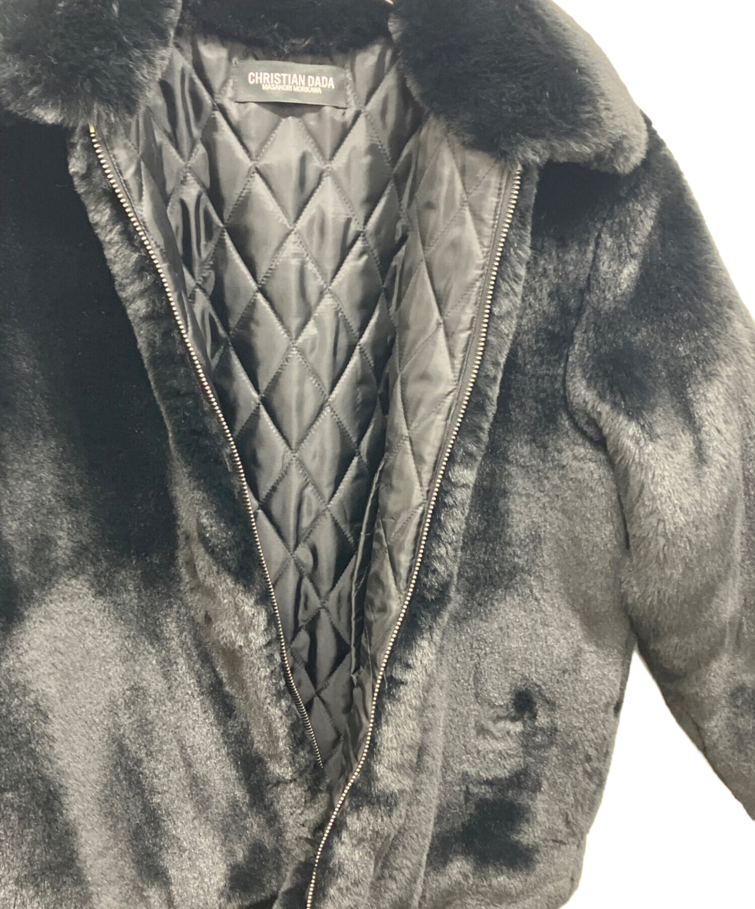 【美品】CHRISTIAN DADA フーデッドメルトン〈定価73,700円〉 美品】CHRISTIAN DADA フーデッドメルトン〈定価73,700円