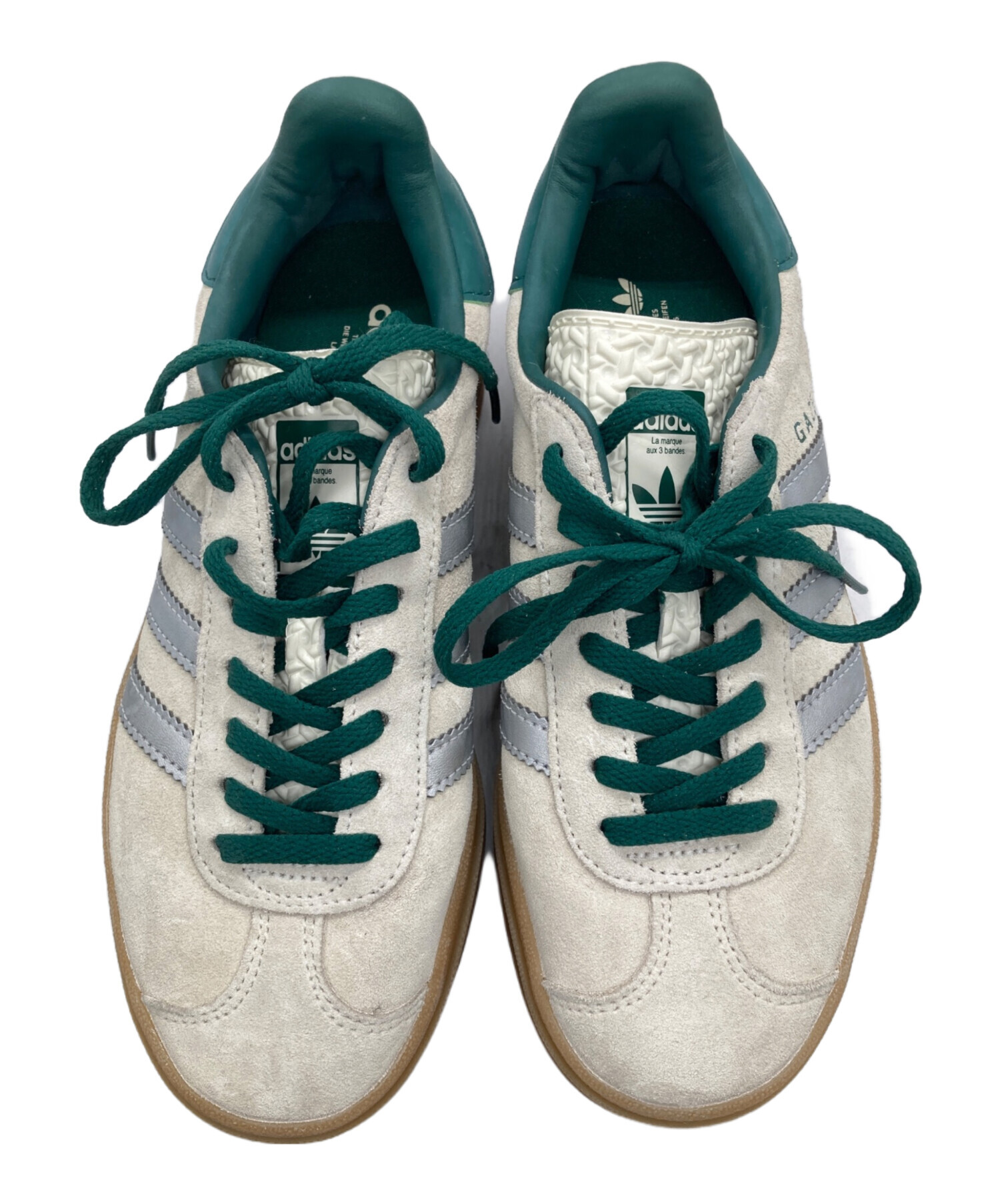 中古・古着通販】adidas (アディダス) スニーカー ホワイト×グリーン