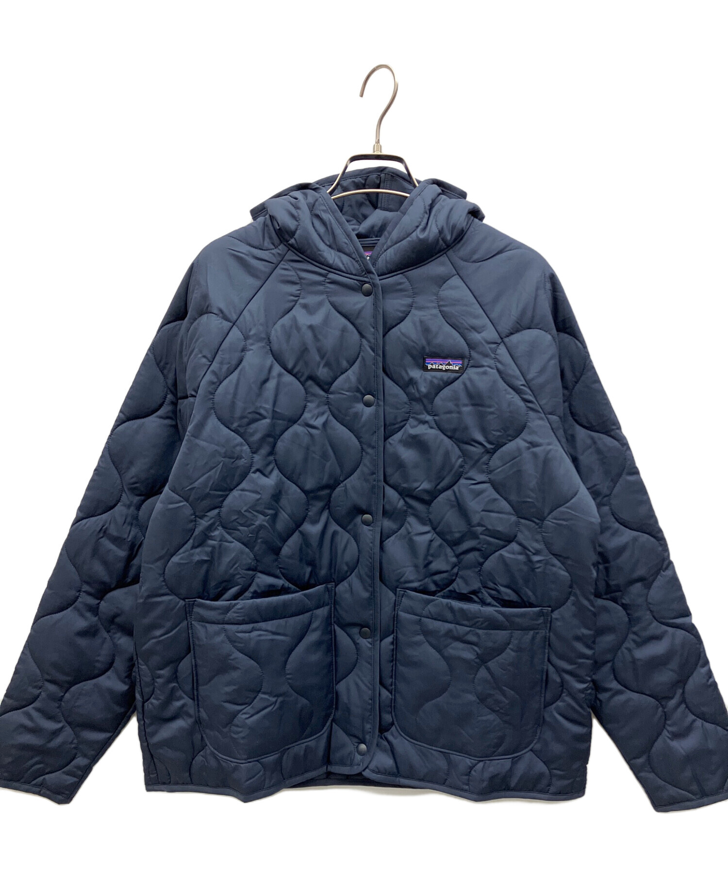 patagonia QUILTED PUFFER XXLサイズ 中古・古着通販】Patagonia (パタゴニア) K'S QUILTED PUFFER ネイビー