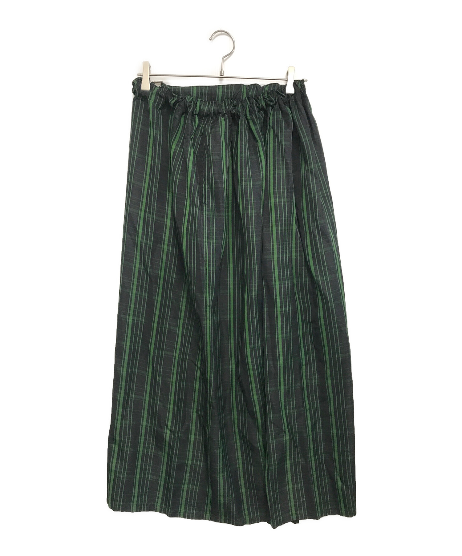 Y'sワイズ チェックロングスカート78000円 Y'sワイズ チェックロングスカート78000円 ロングスカート マキシ丈