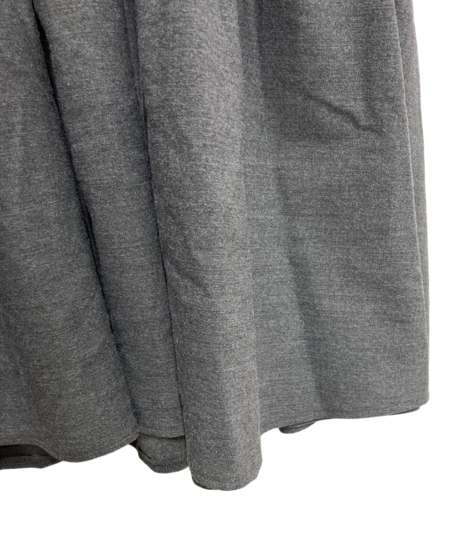 中古・古着通販】YORI (ヨリ) ウォームティアードワンピース グレー