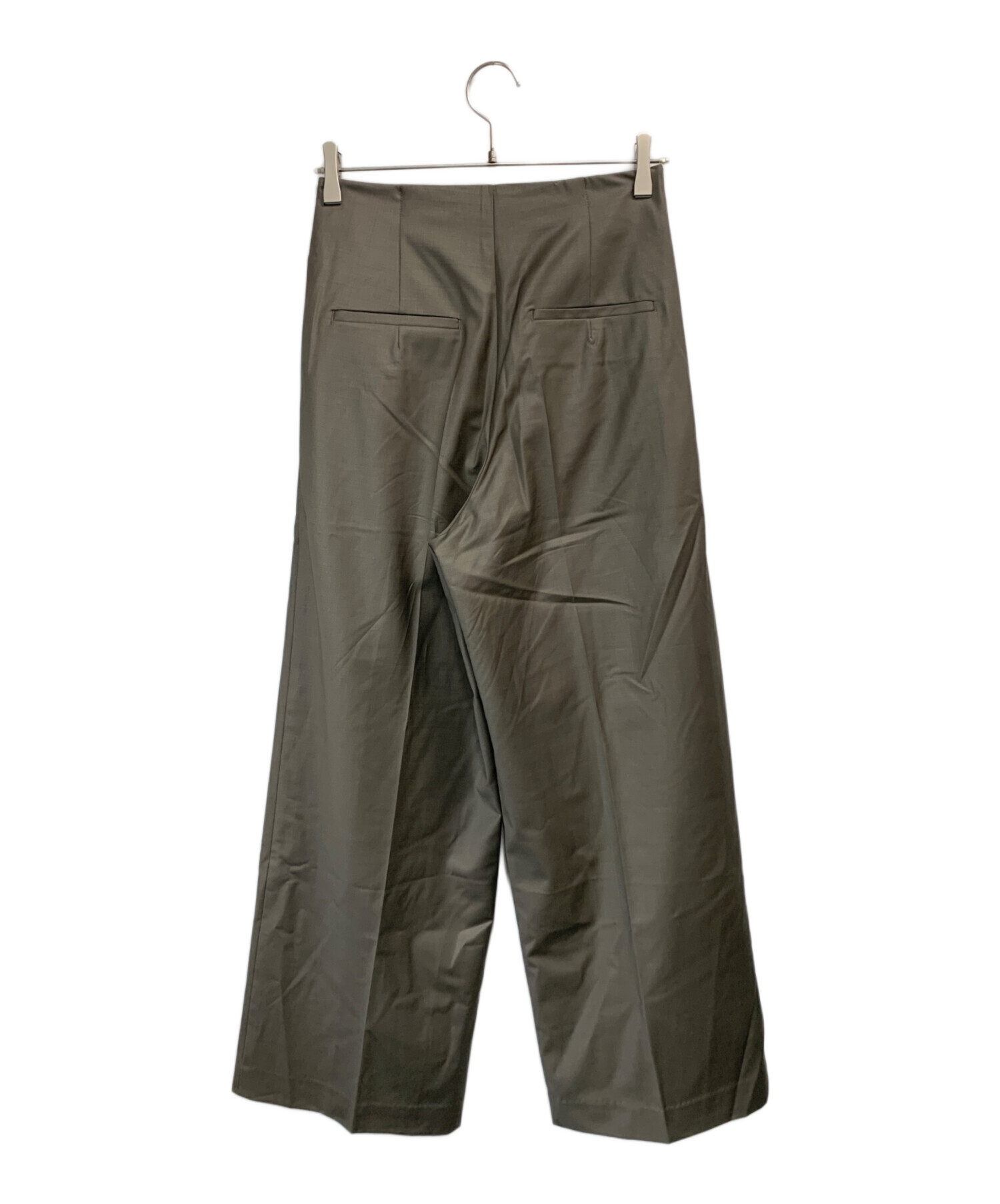 中古・古着通販】Plage (プラージュ) R'IAM BELTLESS パンツ グレー