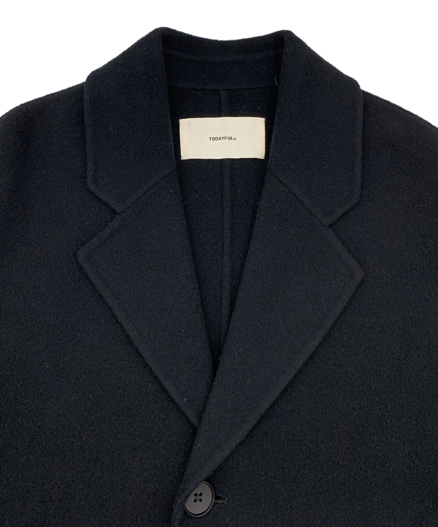 中古・古着通販】TODAYFUL (トゥデイフル) Merinowool Over Coat 中古・古着通販】TODAYFUL (トゥデイフル) Merinowool Over Coat