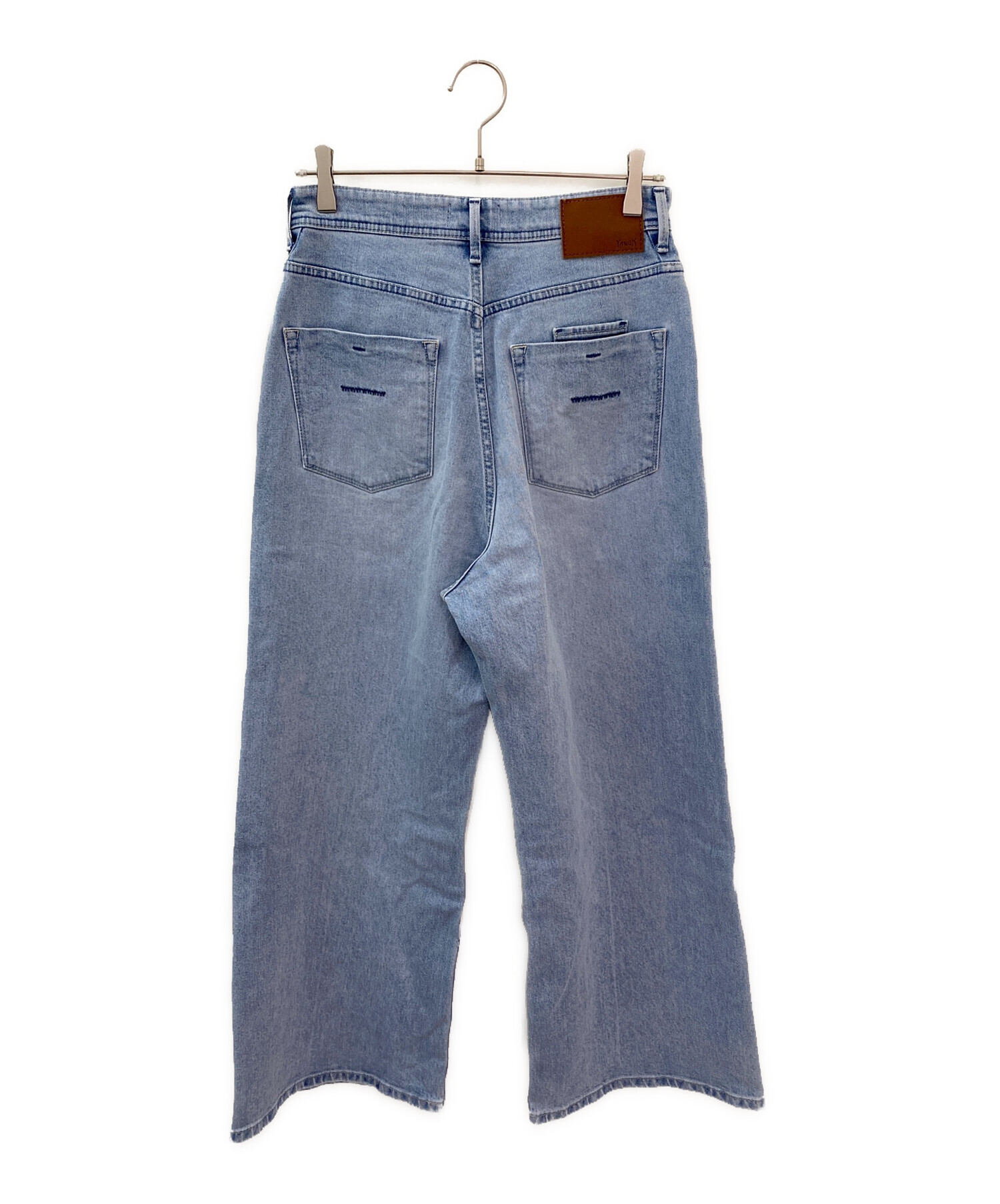 中古・古着通販】YANUK (ヤヌーク) 樋口かほり クラッシュワイドデニム