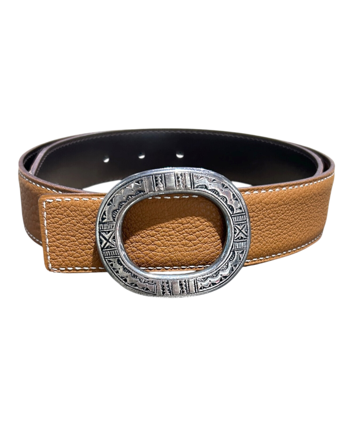 中古・古着通販】HERMES (エルメス) トゥアレグ ベルト シルバー