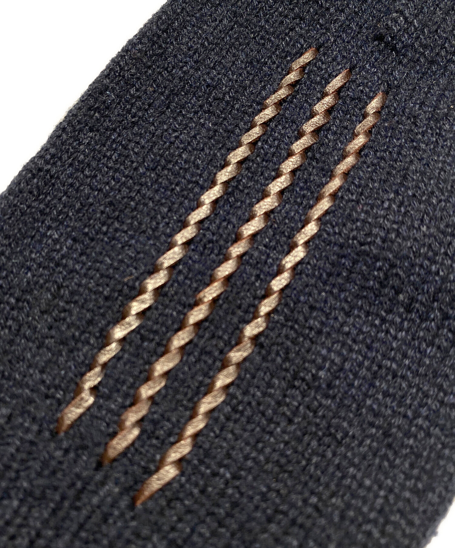 中古・古着通販】HERMES (エルメス) ワルシャワ手袋 ネイビー サイズ:M