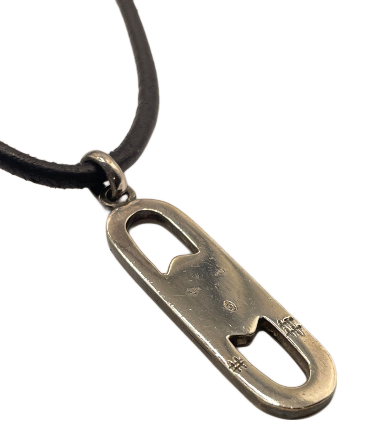 【未使品】エルメス トゥアレグ ネックレス チョーカー ブラック 箱付き 未使品】エルメス トゥアレグ ネックレス チョーカー ブラック 箱付き