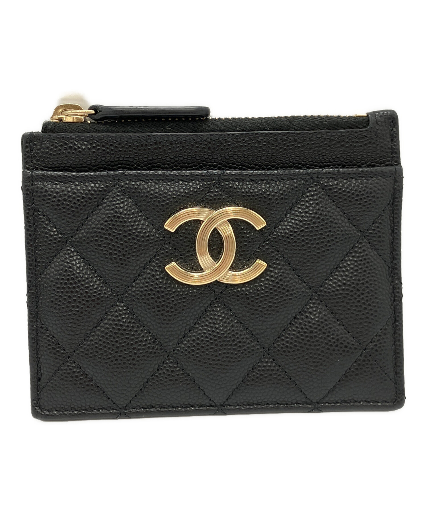 中古・古着通販】CHANEL (シャネル) カードホルダーコインケース 