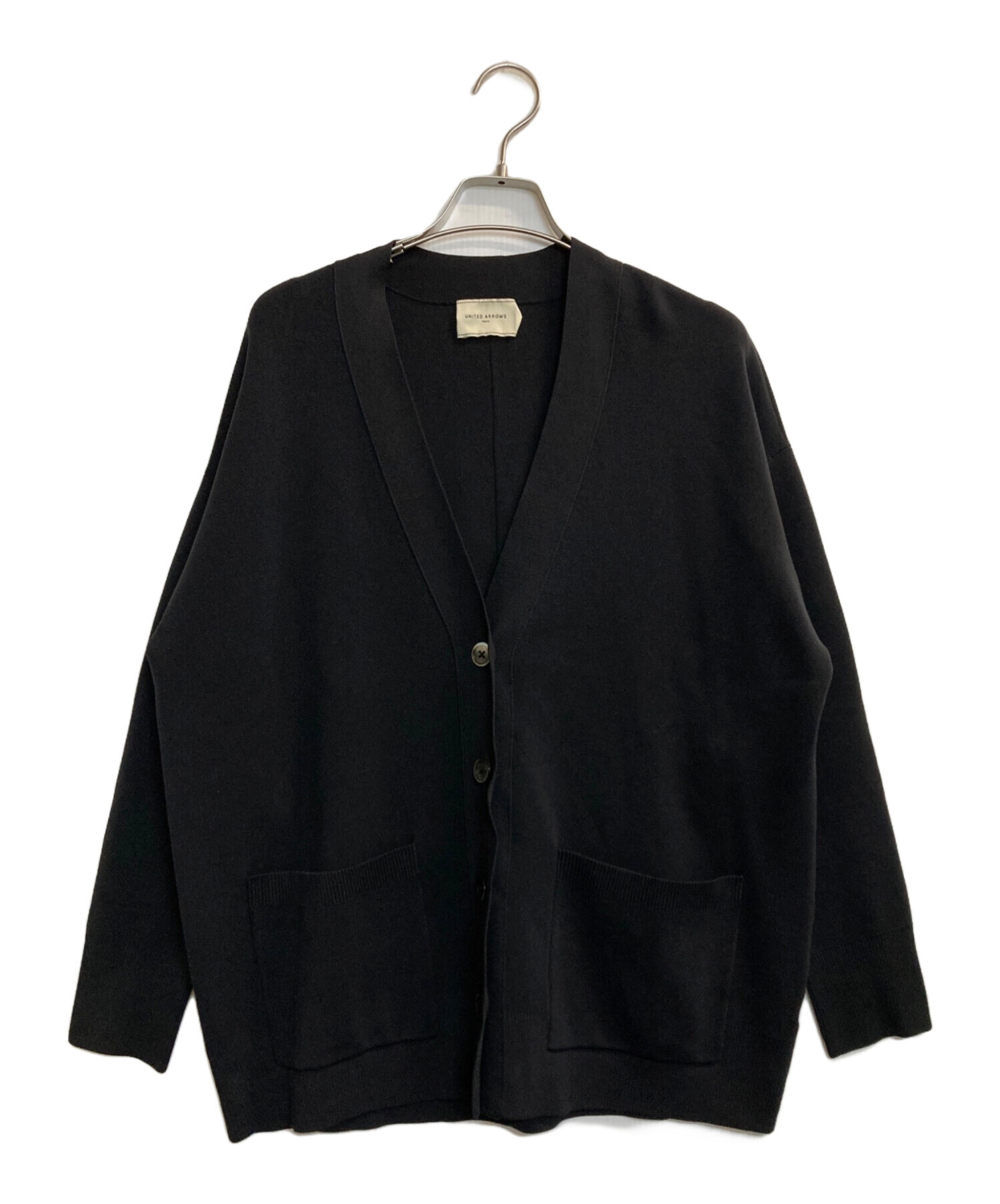 BEAUTY&amp;YOUTH UNITED ARROWS カーディガン M 黒 【古着】【中古】【送料無料】 BEAUTY&YOUTH UNITED ARROWS - BEAUTY&YOUTH UNITED ARROWS