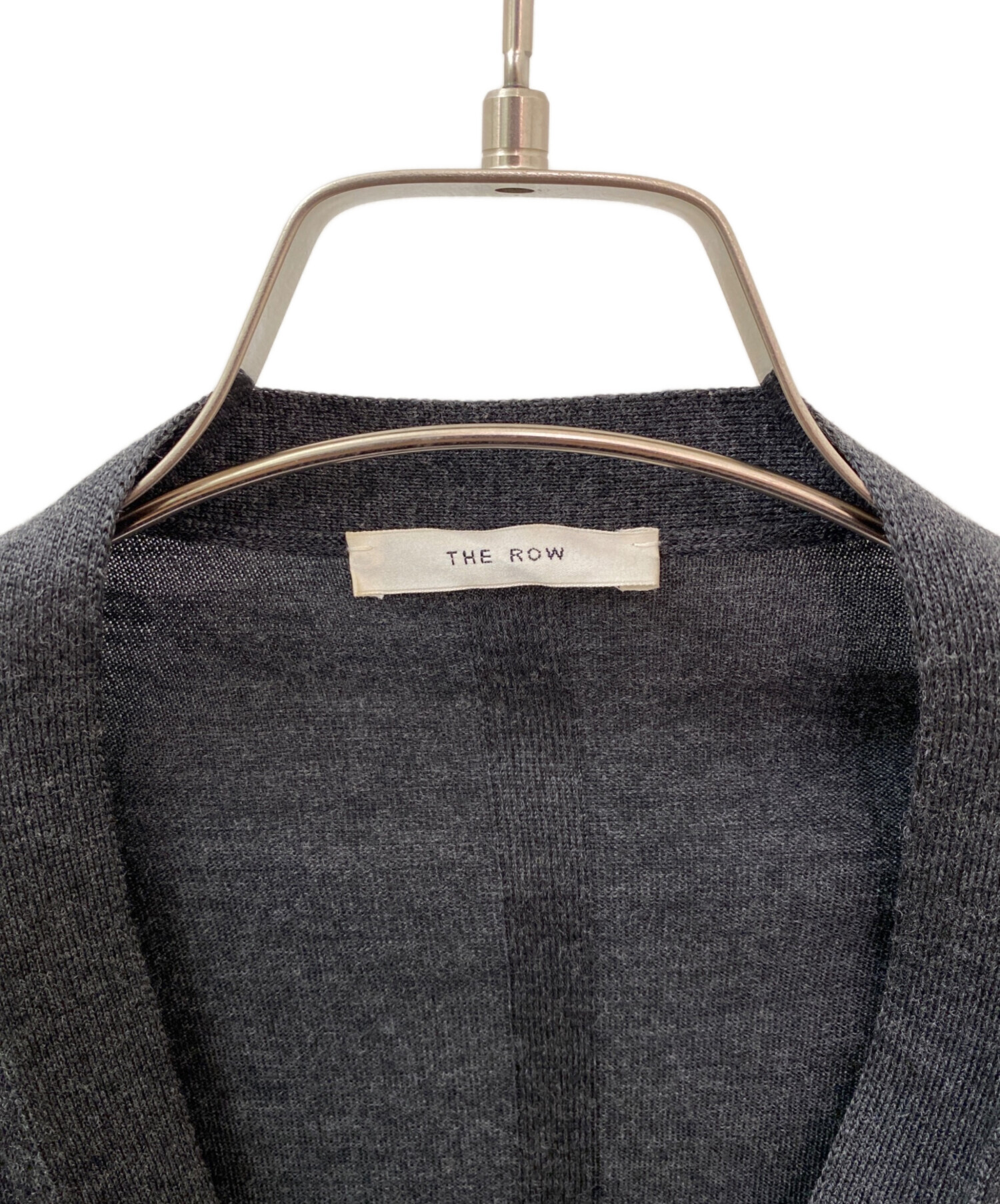 中古・古着通販】THE ROW (ザ ロウ) ウールシルクVネックカーディガン