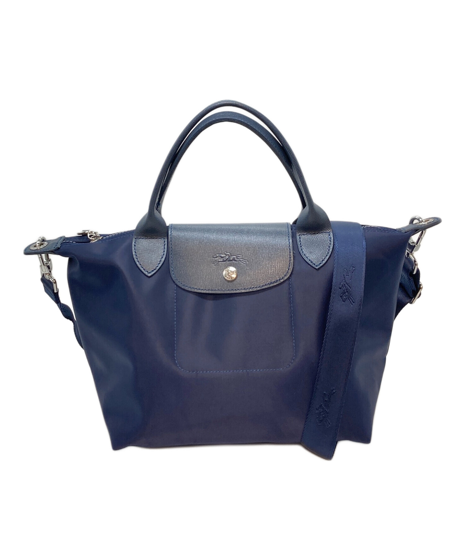 中古・古着通販】LONGCHAMP (ロンシャン) 2WAYショルダーバッグ 舟形