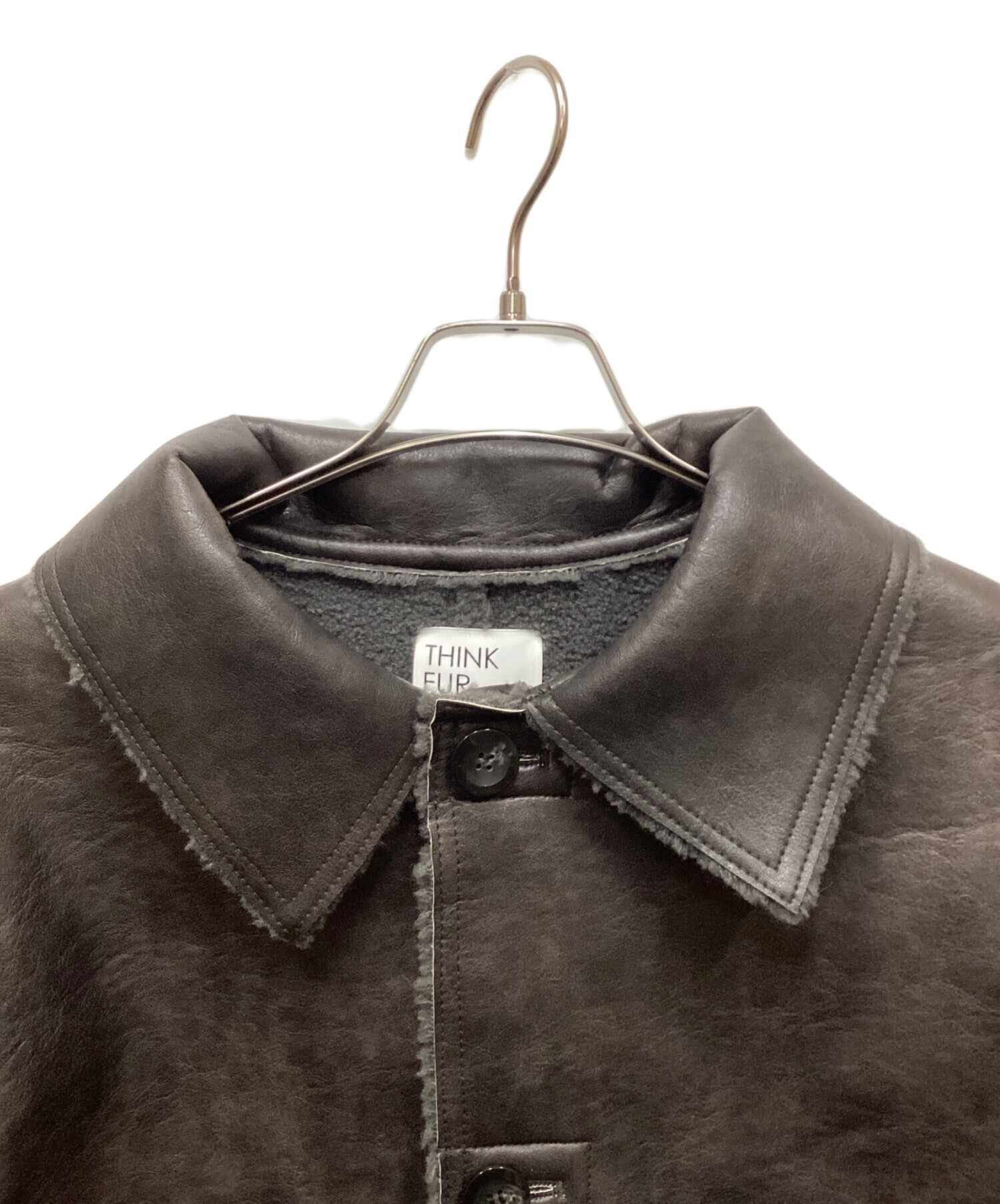 中古・古着通販】THINK FUR (シンクファー) Bonding Flight Jacket