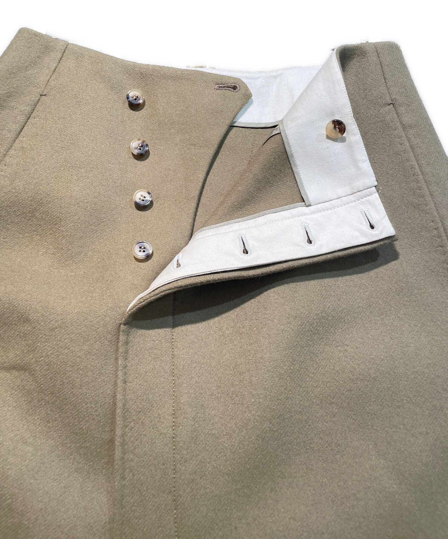 中古・古着通販】BLAMINK (ブラミンク) ウールラップスカート