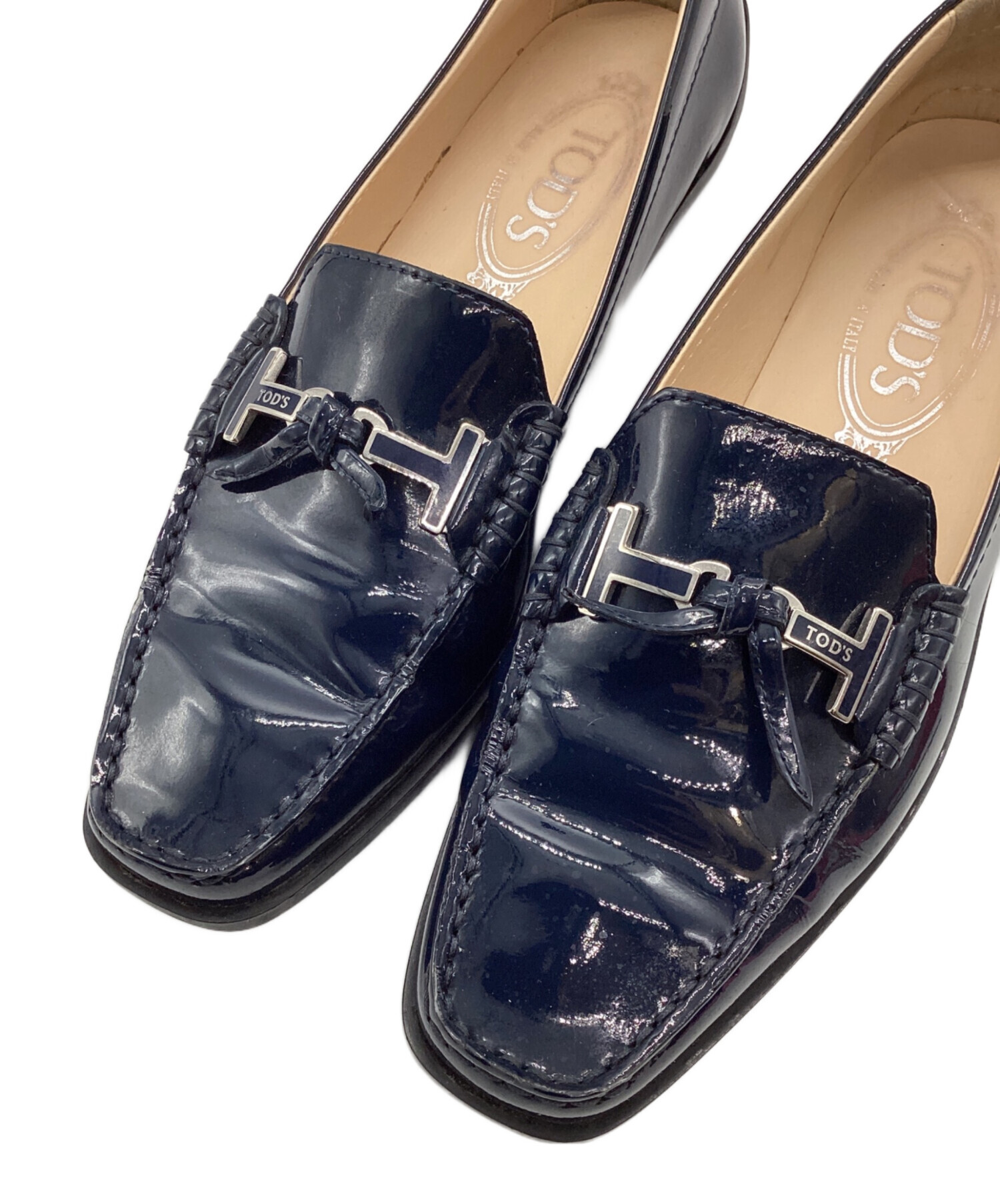 中古・古着通販】TOD'S (トッズ) ドライビングシューズ ネイビー