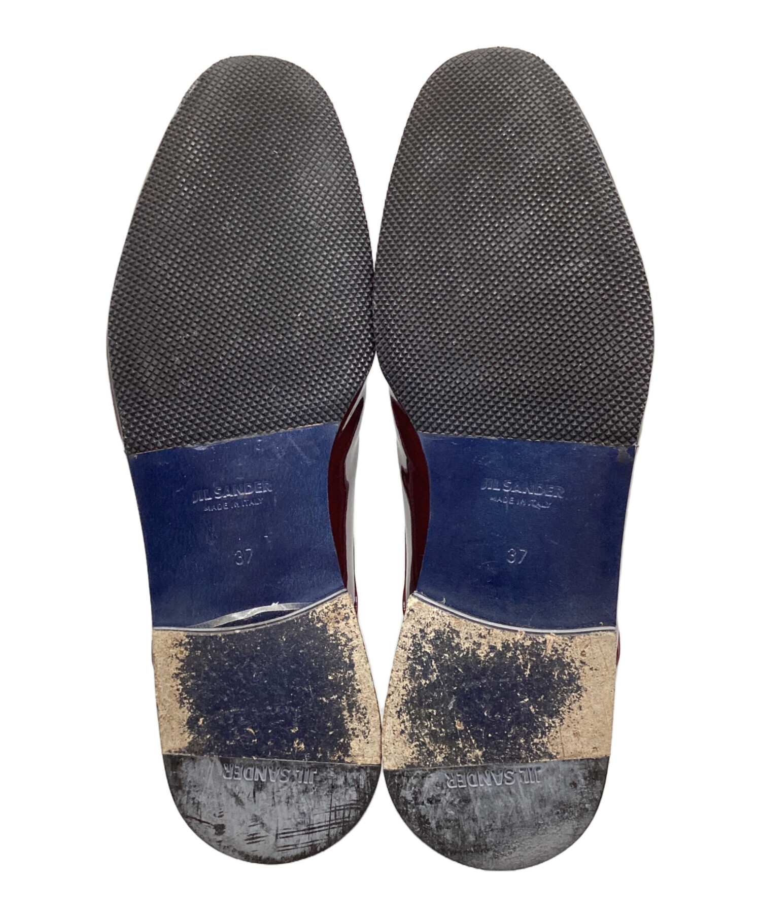 中古・古着通販】JIL SANDER (ジルサンダー) エナメルレースアップ 