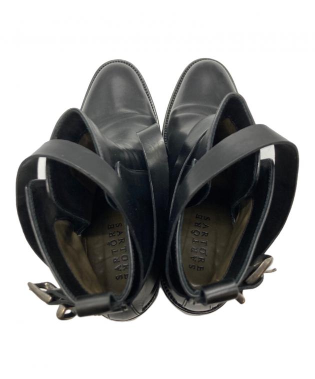 中古・古着通販】SARTORE (サルトル) PARMA ショートブーツ ブラック