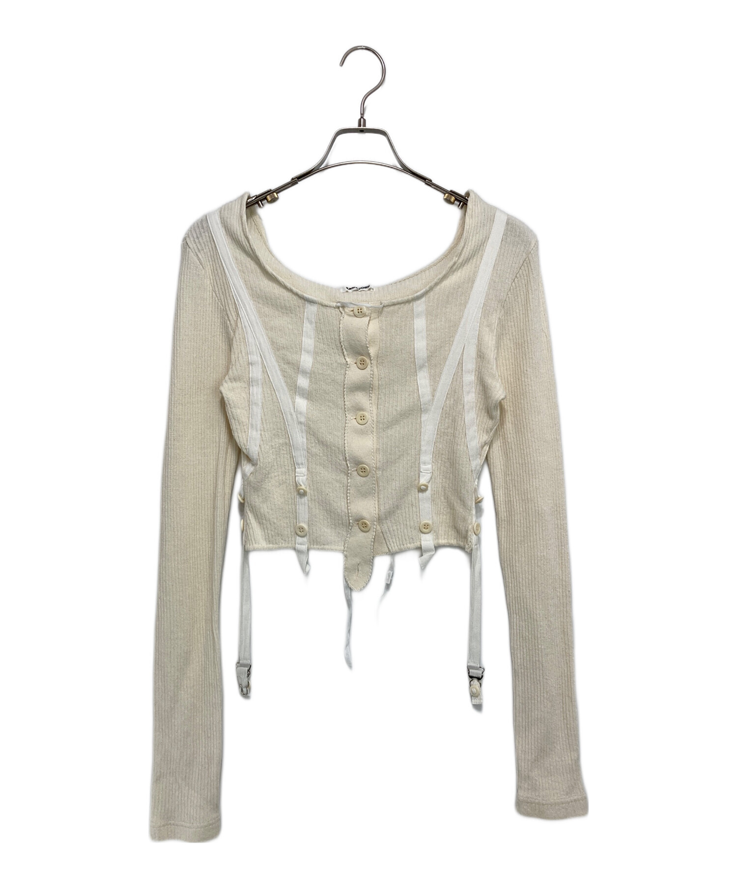 中古・古着通販】FUMIKA UCHIDA (フミカウチダ) VINTAGE RIBBED CORSET