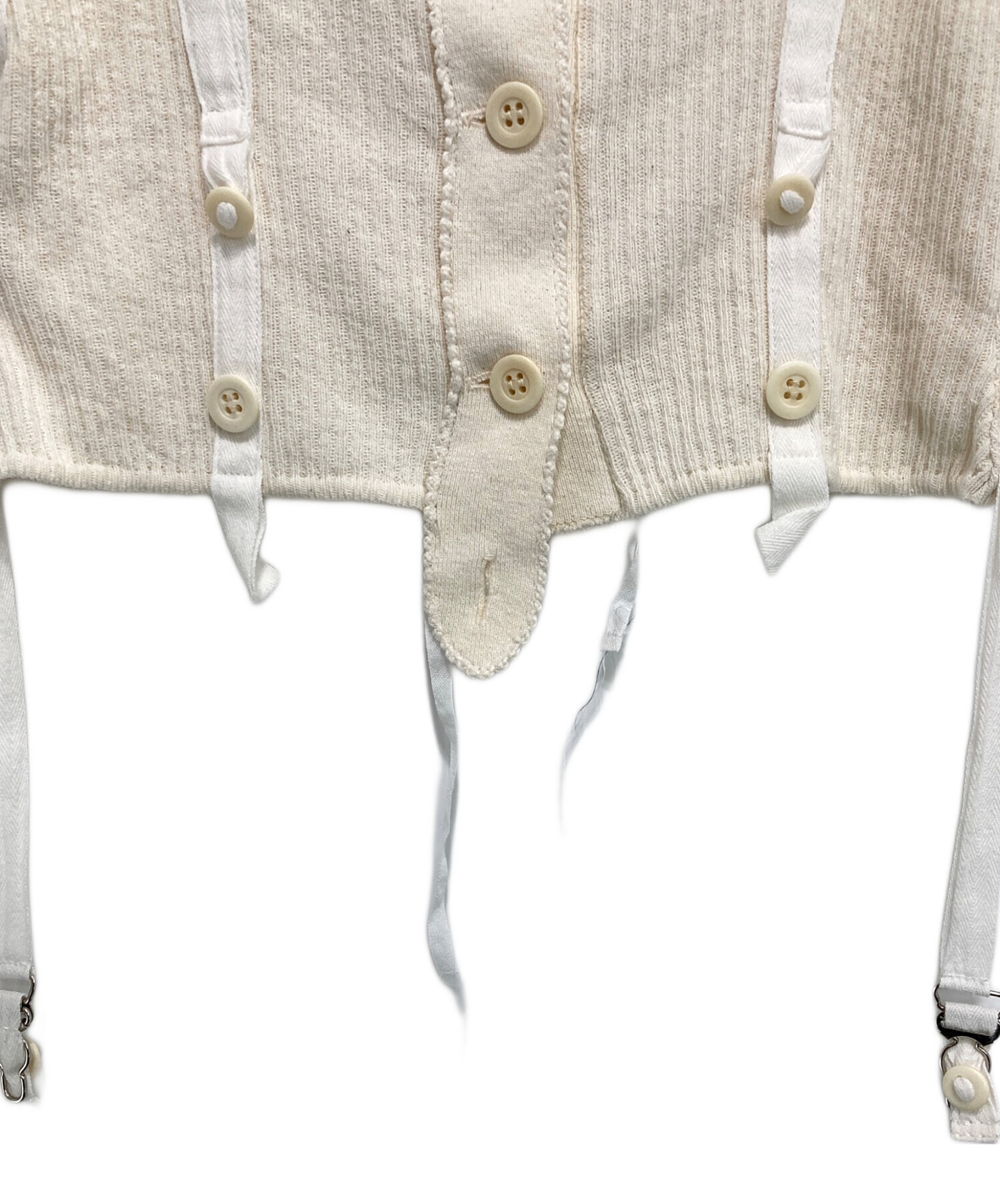 中古・古着通販】FUMIKA UCHIDA (フミカウチダ) VINTAGE RIBBED CORSET