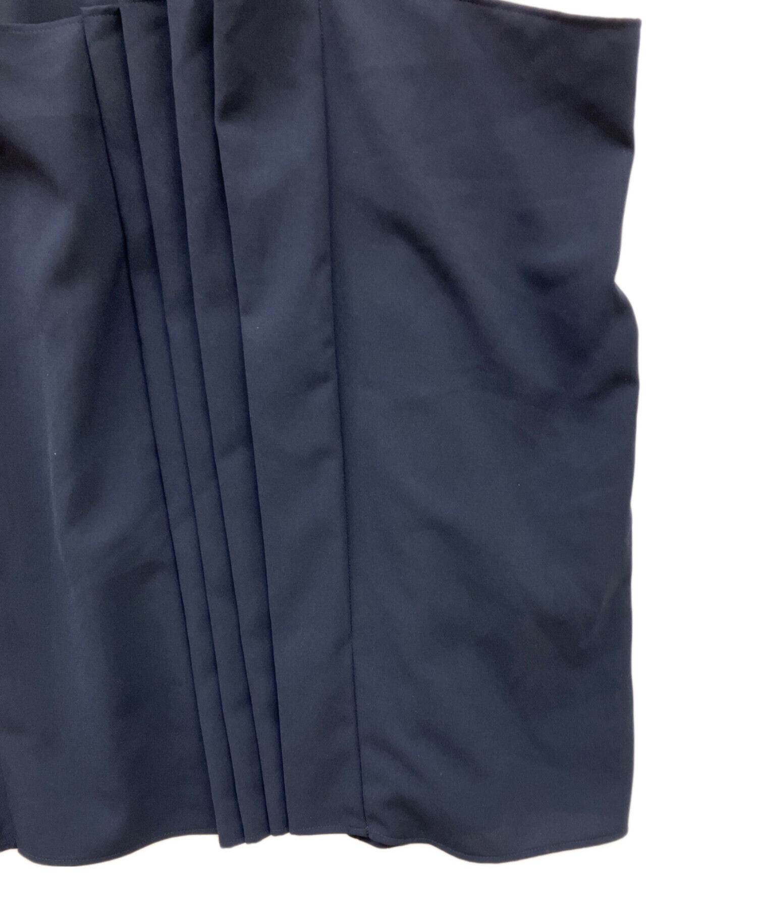 中古・古着通販】ENFOLD (エンフォルド) CONNECT-TACK SKIRT ネイビー