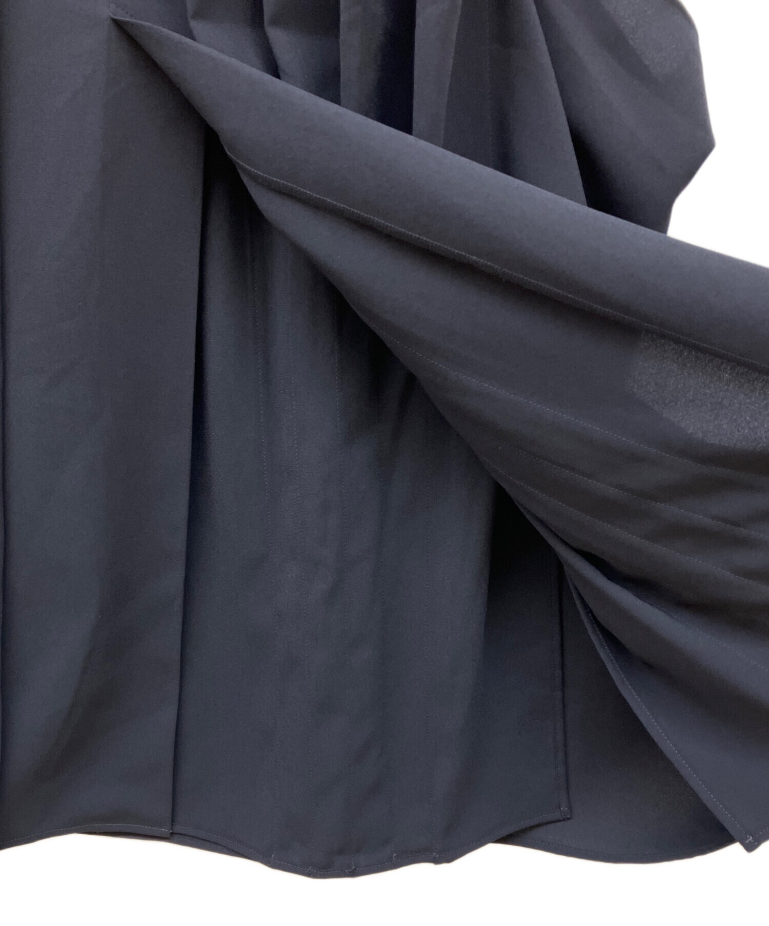 中古・古着通販】ENFOLD (エンフォルド) CONNECT-TACK SKIRT ネイビー