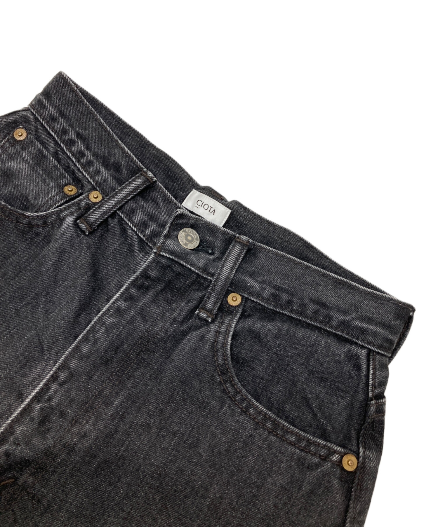 中古・古着通販】CIOTA (シオタ) スビンコットン13.5oz ハイウエスト 