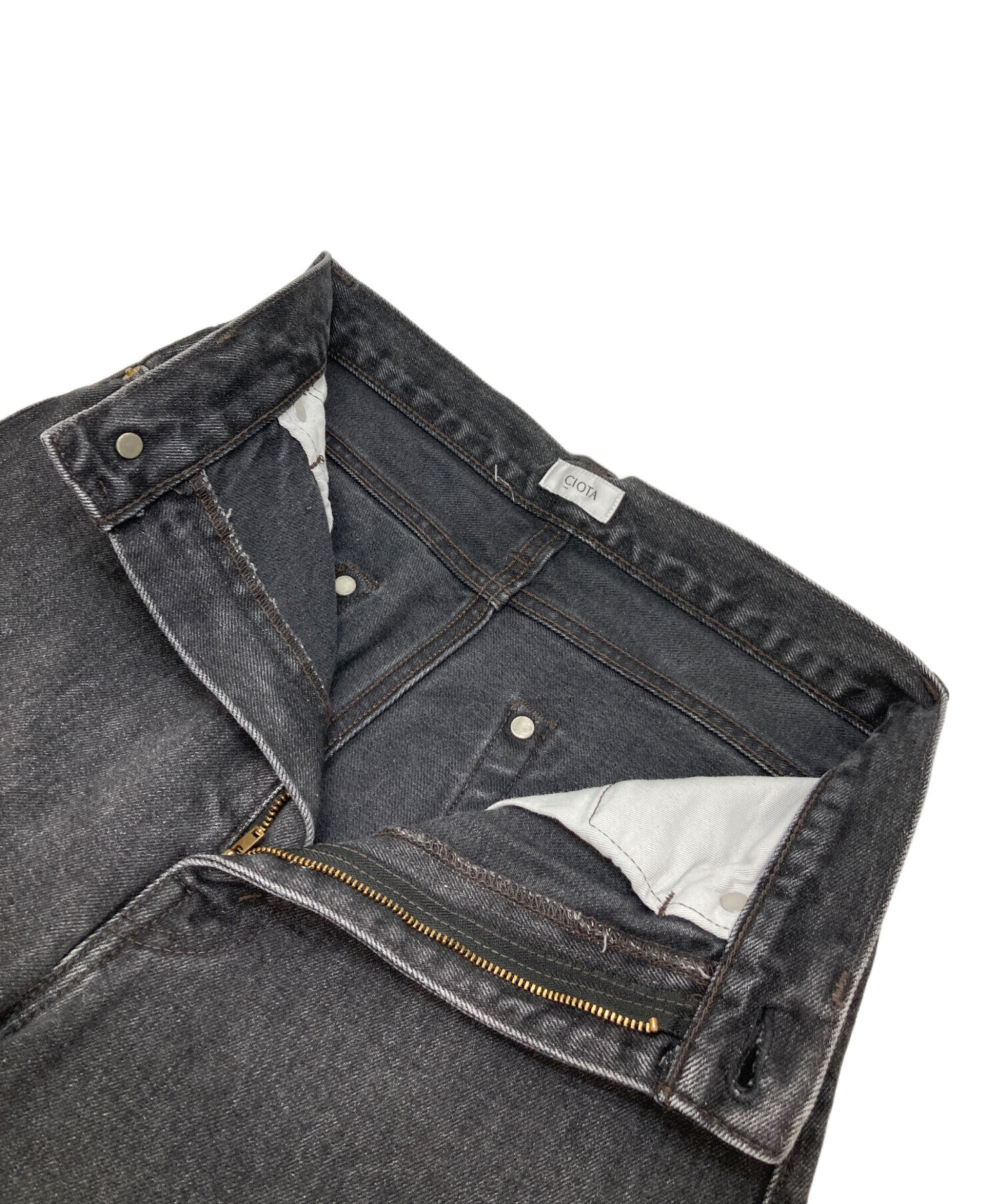 中古・古着通販】CIOTA (シオタ) スビンコットン13.5oz ハイウエスト 