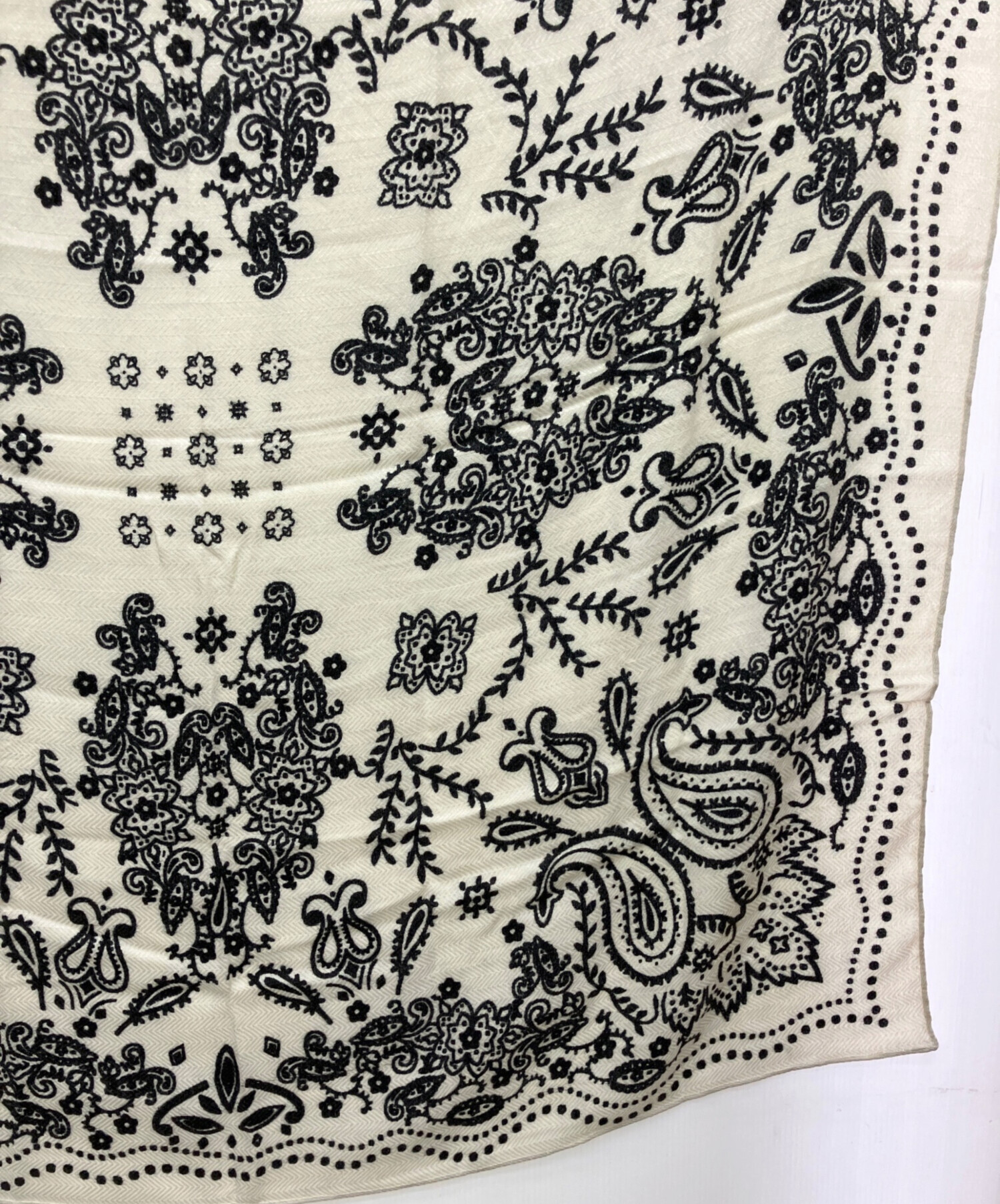 中古・古着通販】manipuri (マニプリ) カレイドバンダナ ホワイト
