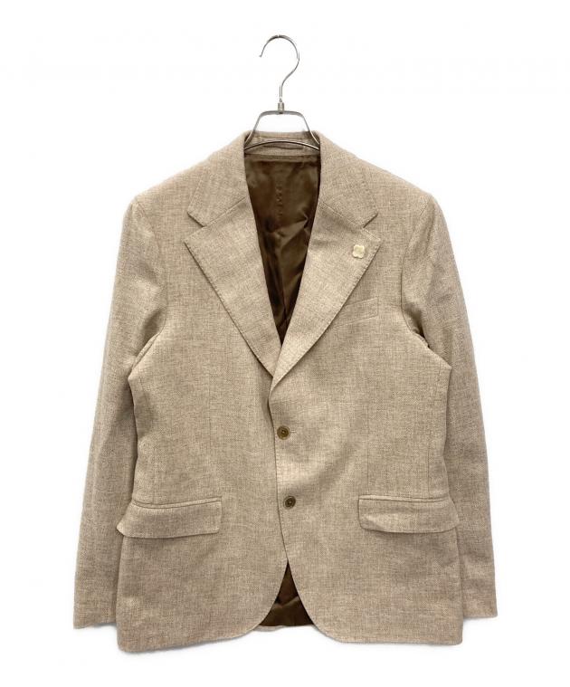 中古・古着通販】LARDINI (ラルディーニ) ウール2Bジャケット ベージュ 