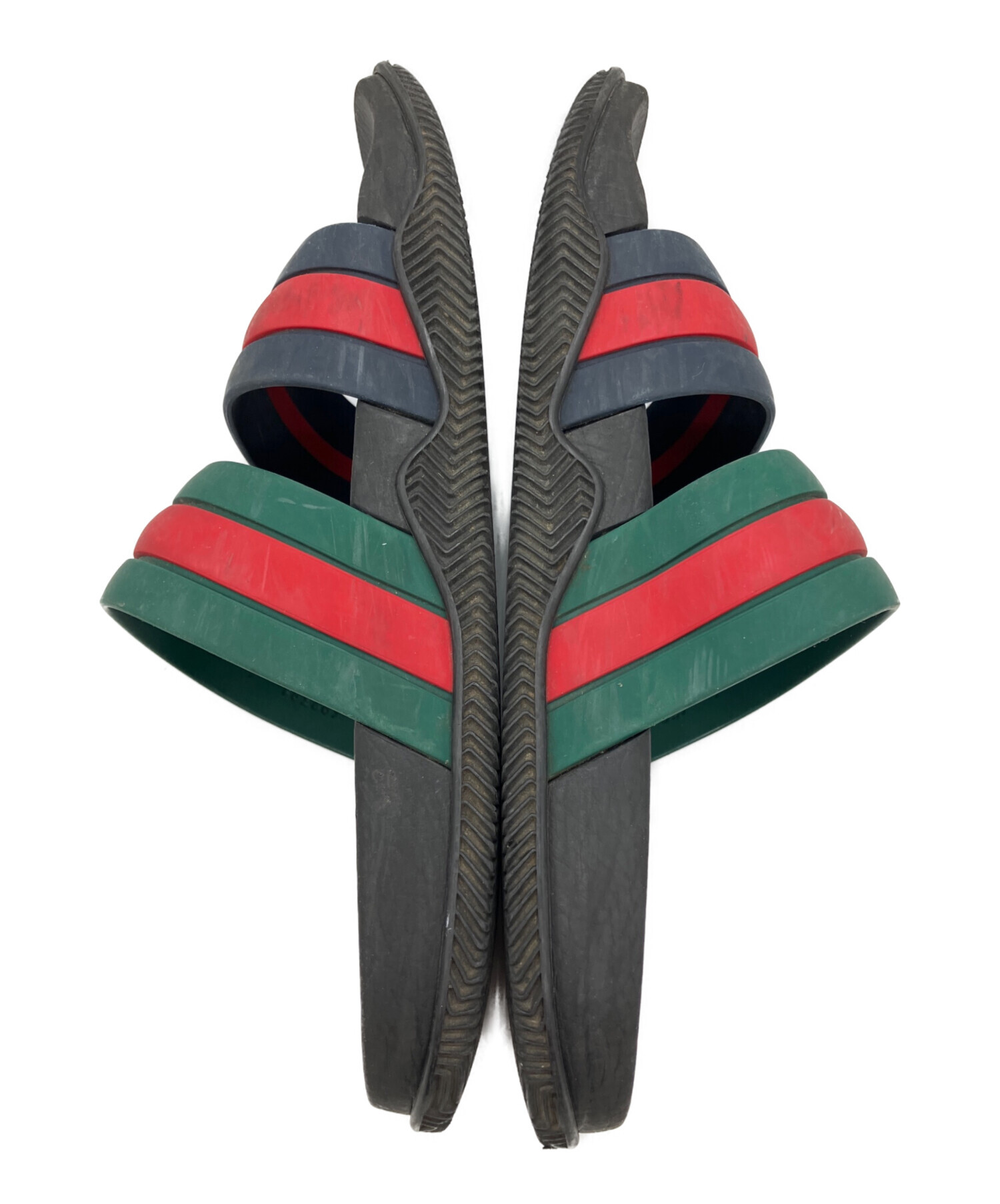 中古・古着通販】GUCCI (グッチ) ウェブスライド サンダル シェリー