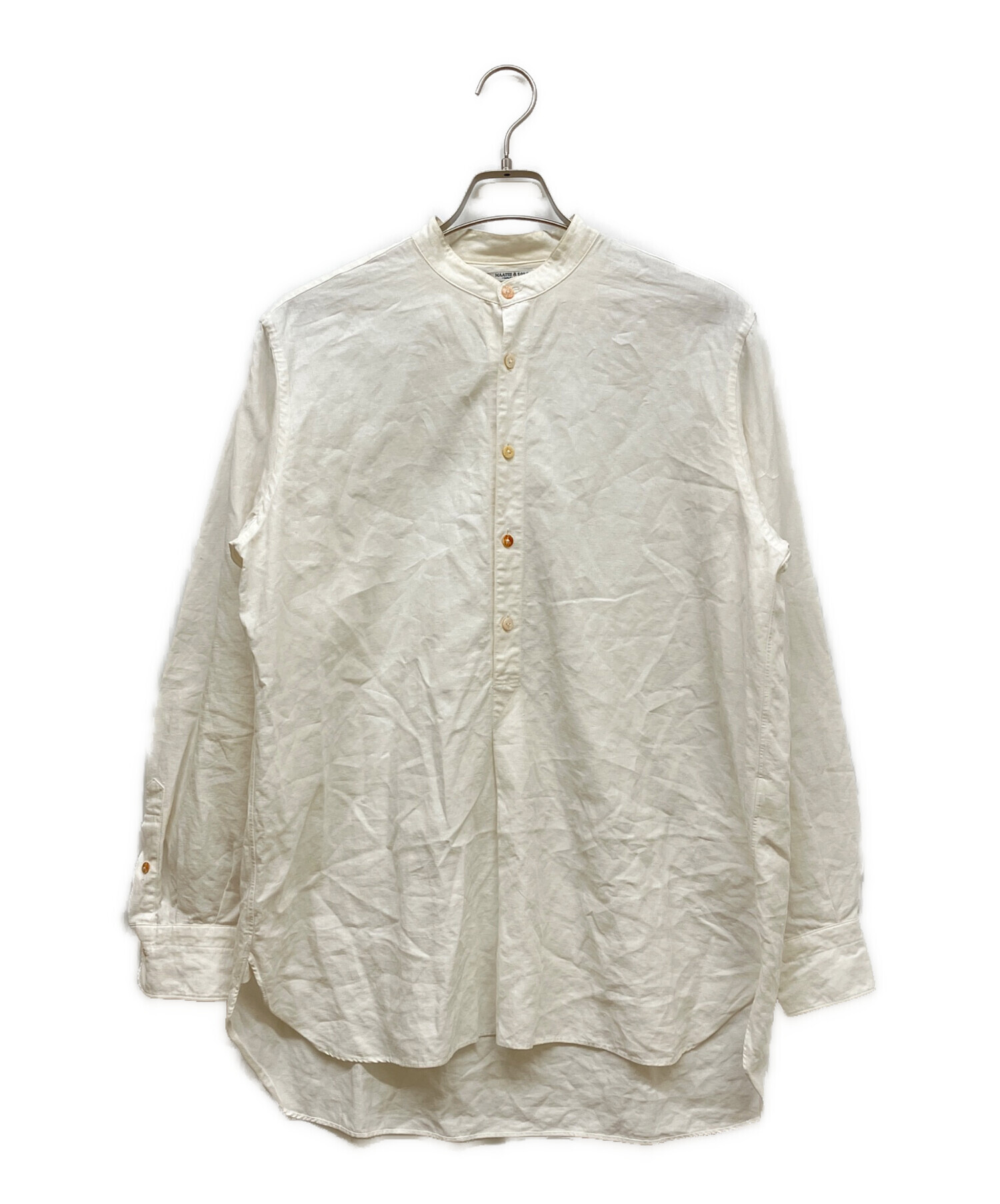 中古・古着通販】MAATEE&SONS (マーティーアンドサンズ) LINEN PULL 