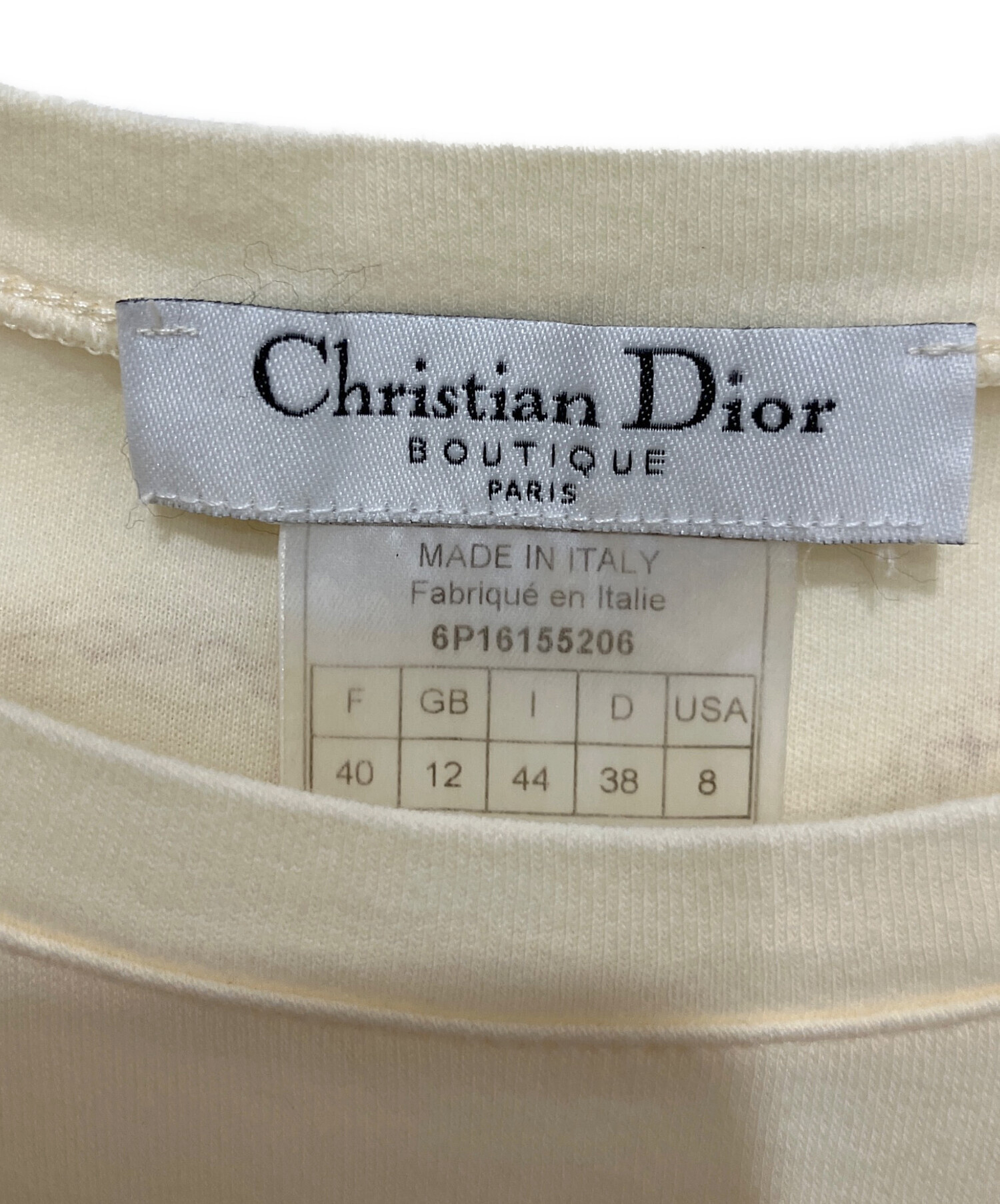 ディオールまとめ売り 中古・古着通販】Christian Dior (クリスチャン ディオール) プリントT