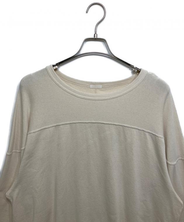 中古・古着通販】COMOLI (コモリ) フットボールTシャツ アイボリー