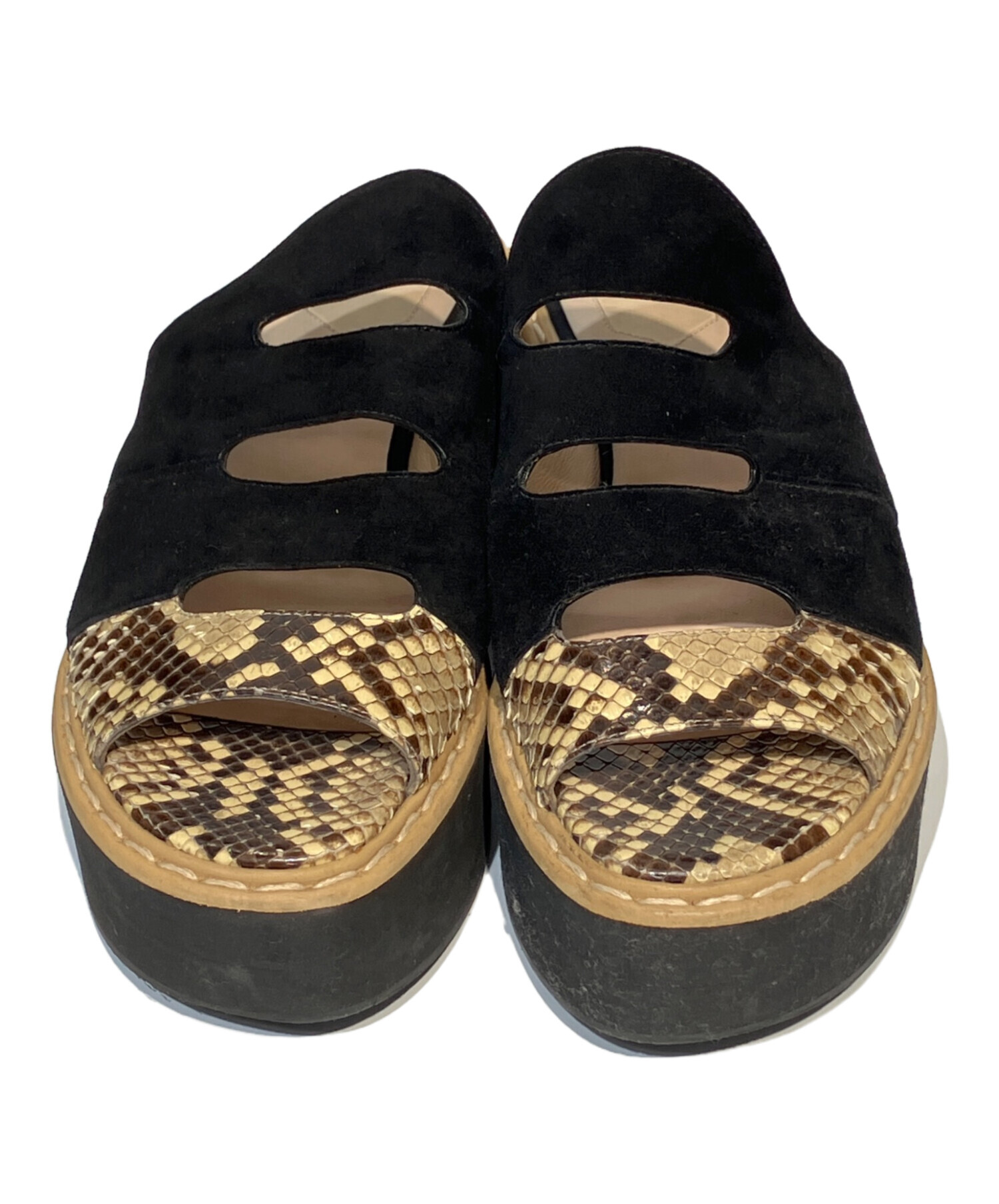 中古・古着通販】FENDI (フェンディ) プラットフォームサンダル
