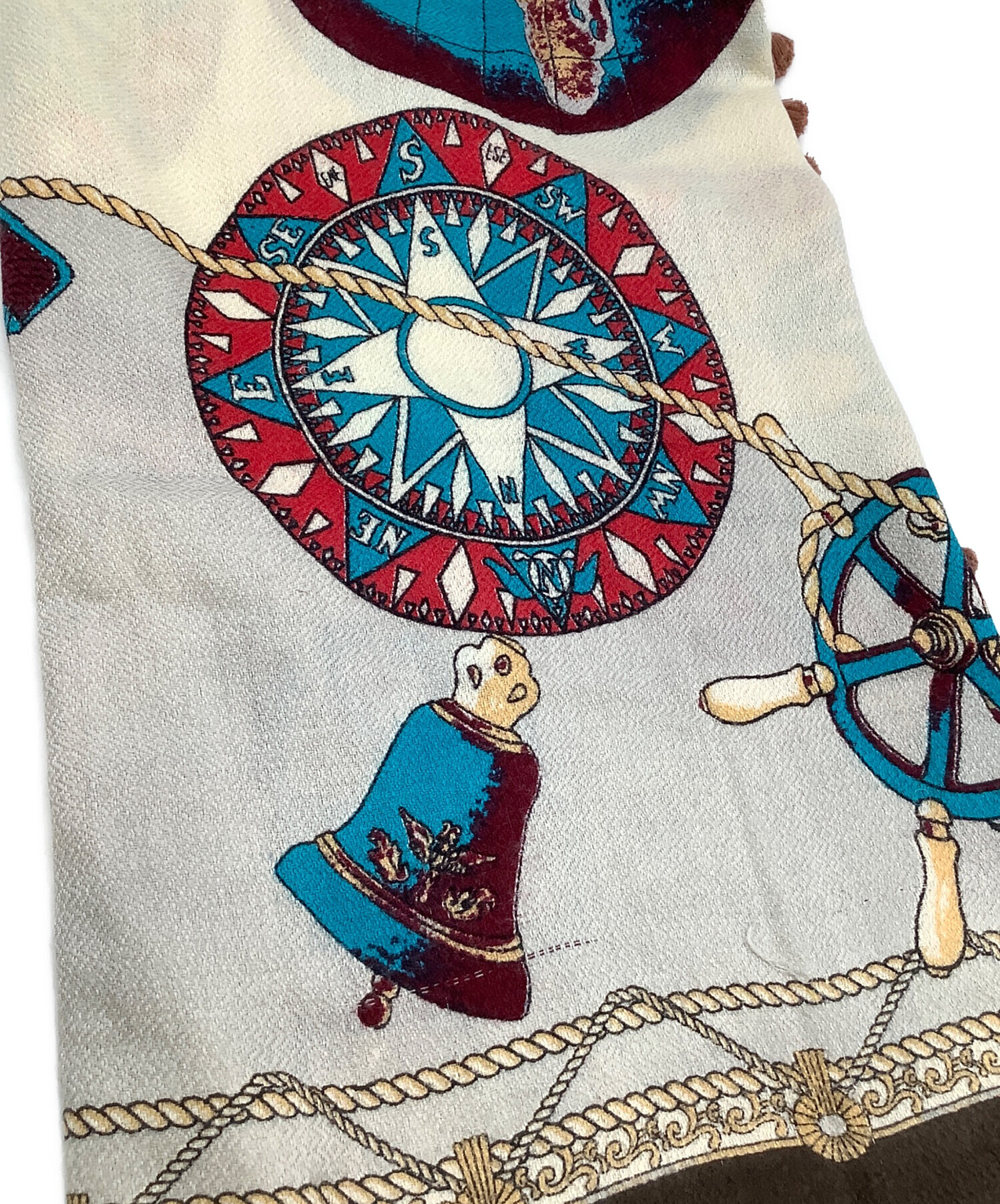 中古・古着通販】manipuri (マニプリ) 大判ストール ベージュ