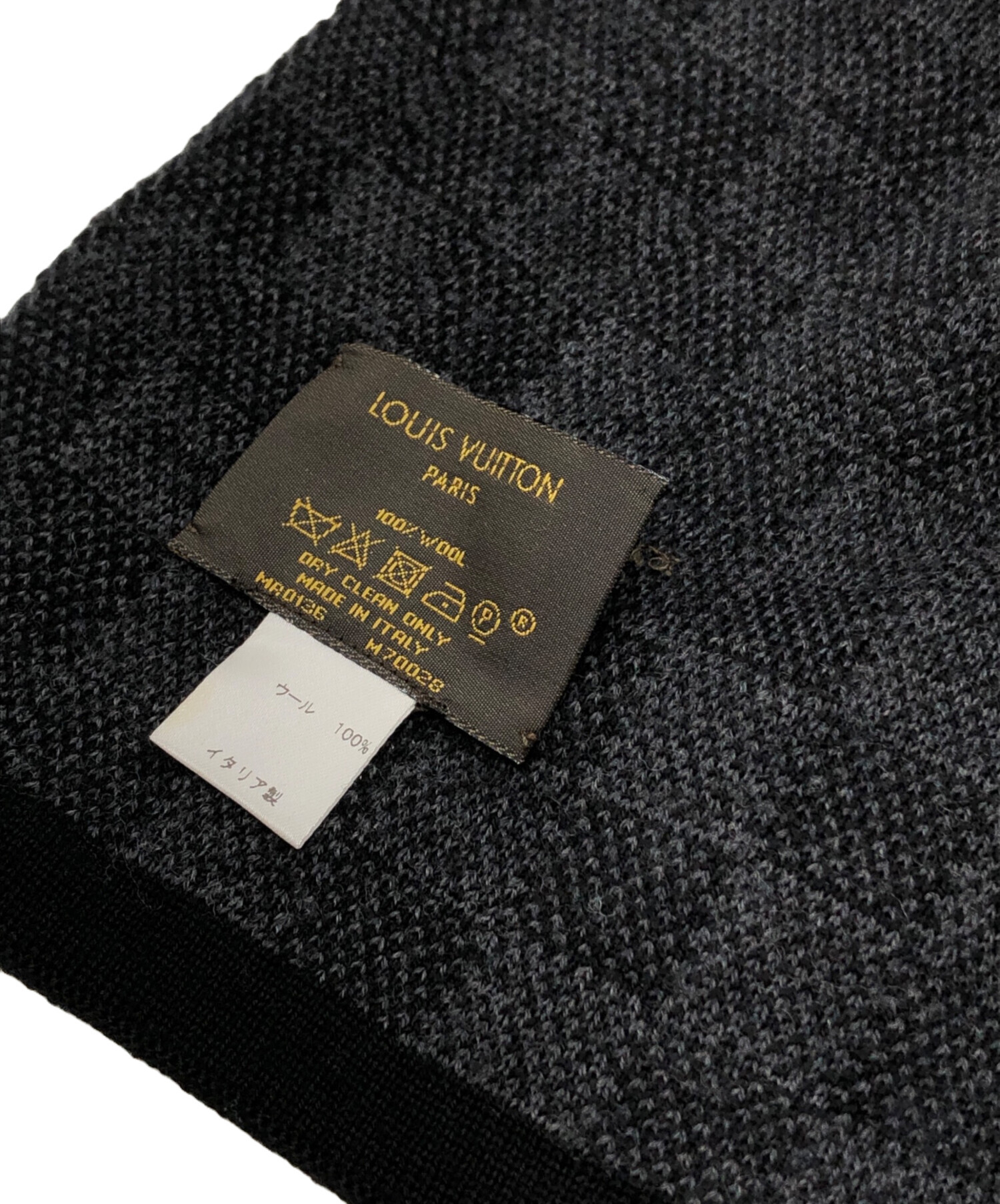 中古・古着通販】LOUIS VUITTON (ルイ ヴィトン) ウールマフラー