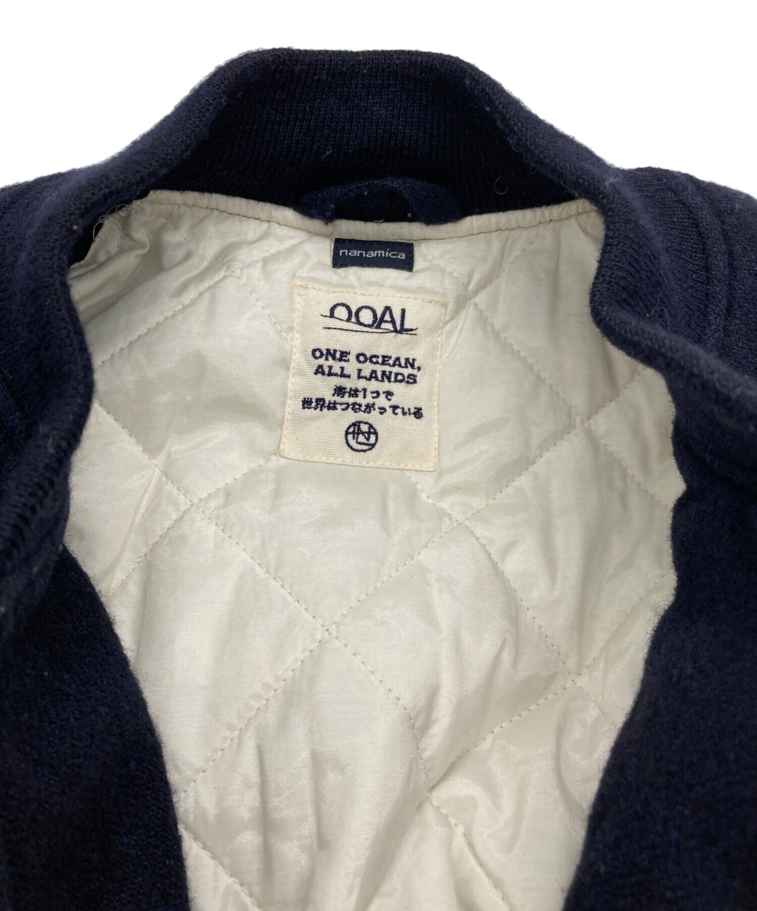 中古・古着通販】nanamica (ナナミカ) Wool Linen Stadium Jacket 