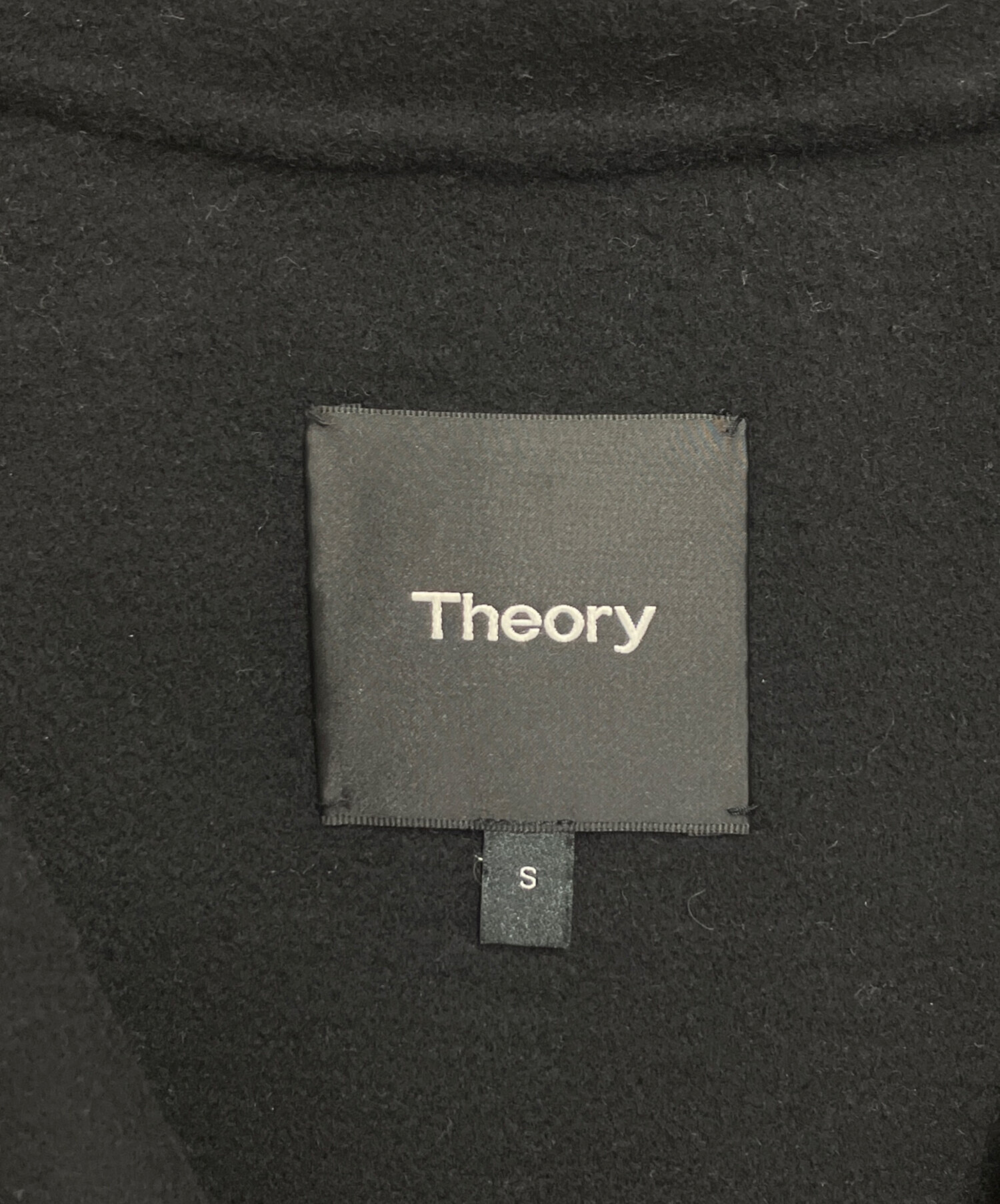 新品未使用　Theory ブラック コート S 中古・古着通販】theory (セオリー) コート ブラック サイズ:S