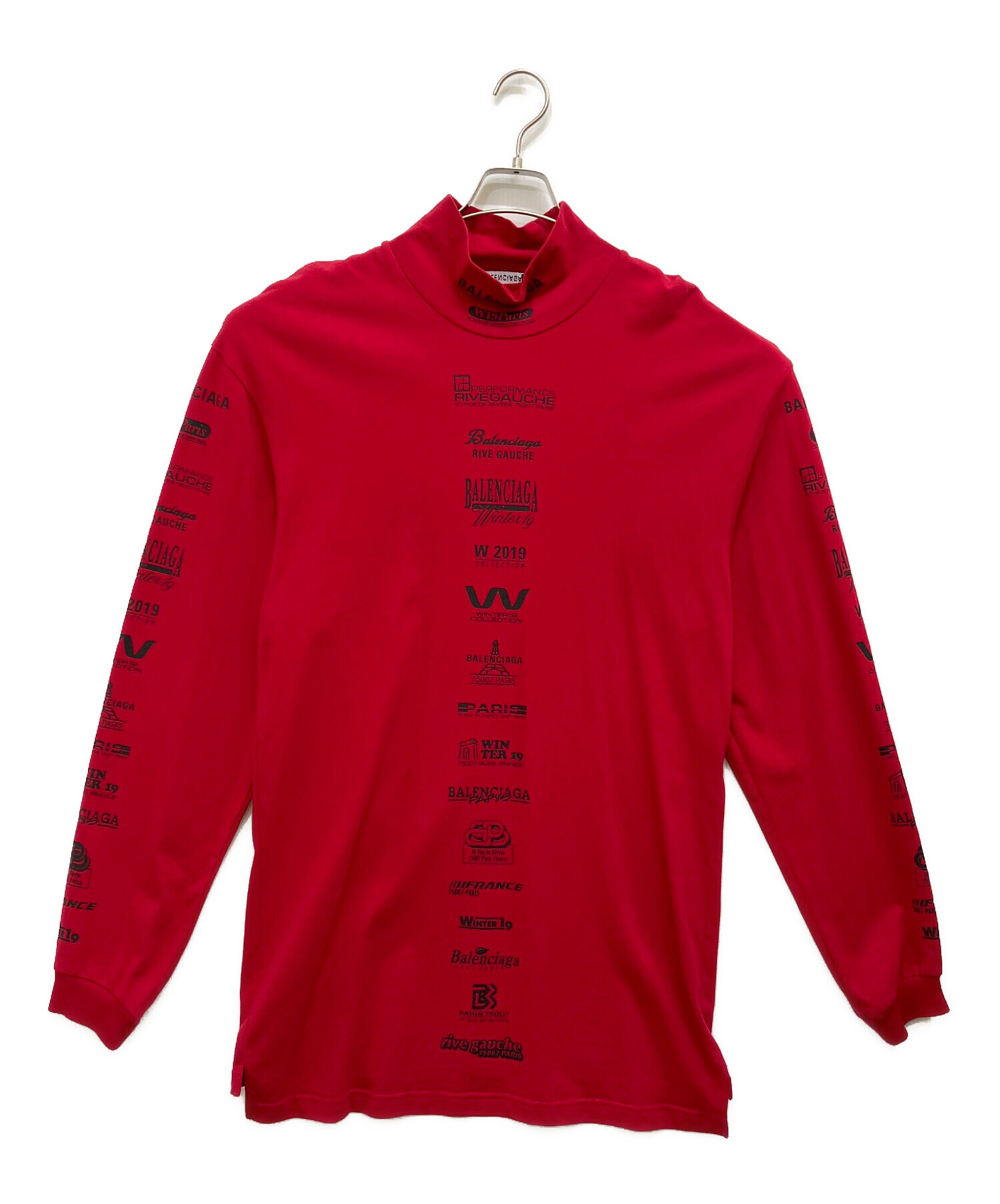 中古・古着通販】BALENCIAGA (バレンシアガ) Multi Logo Turtle Neck