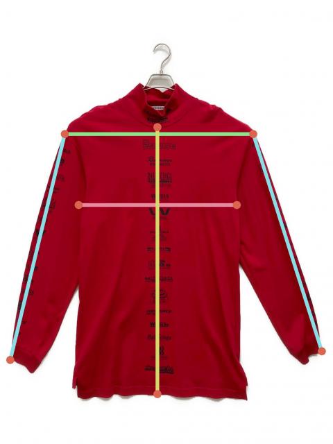 中古・古着通販】BALENCIAGA (バレンシアガ) Multi Logo Turtle Neck