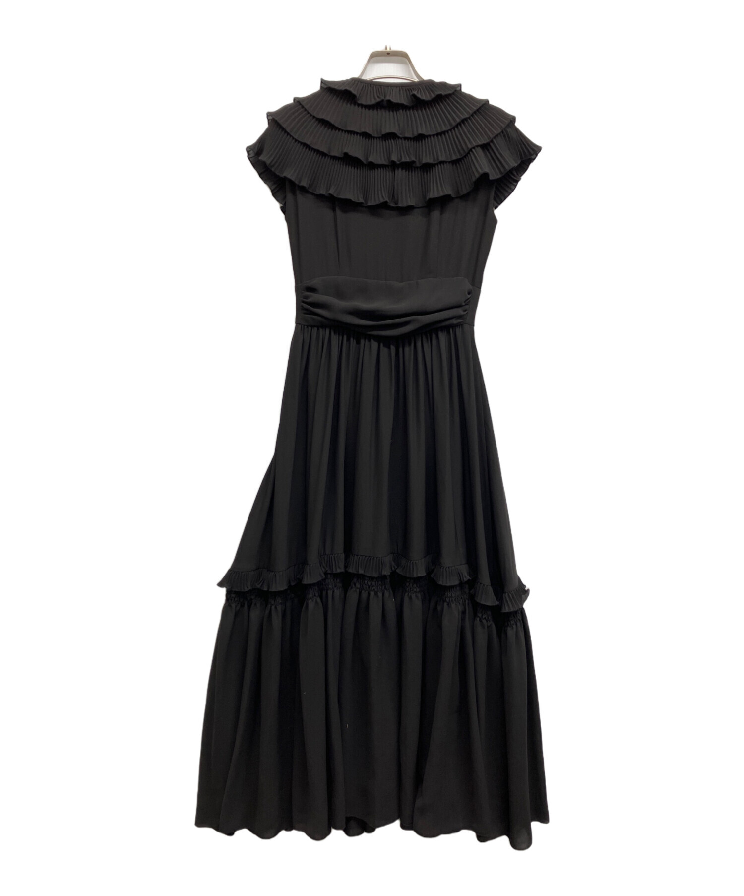 中古・古着通販】L'AUBE BLANC (ローブ ブラン) Pleats collar Chiffon