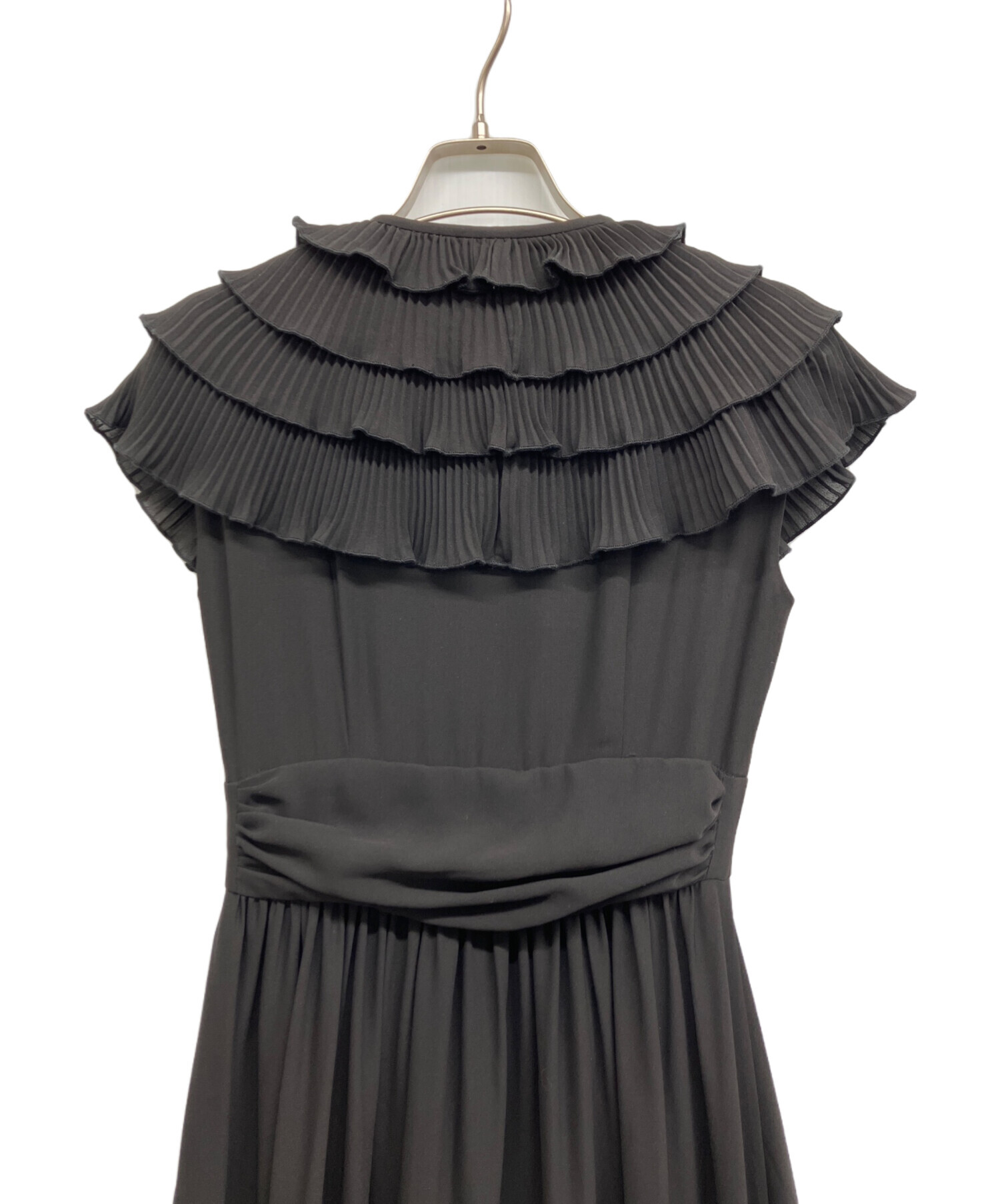 中古・古着通販】L'AUBE BLANC (ローブ ブラン) Pleats collar Chiffon