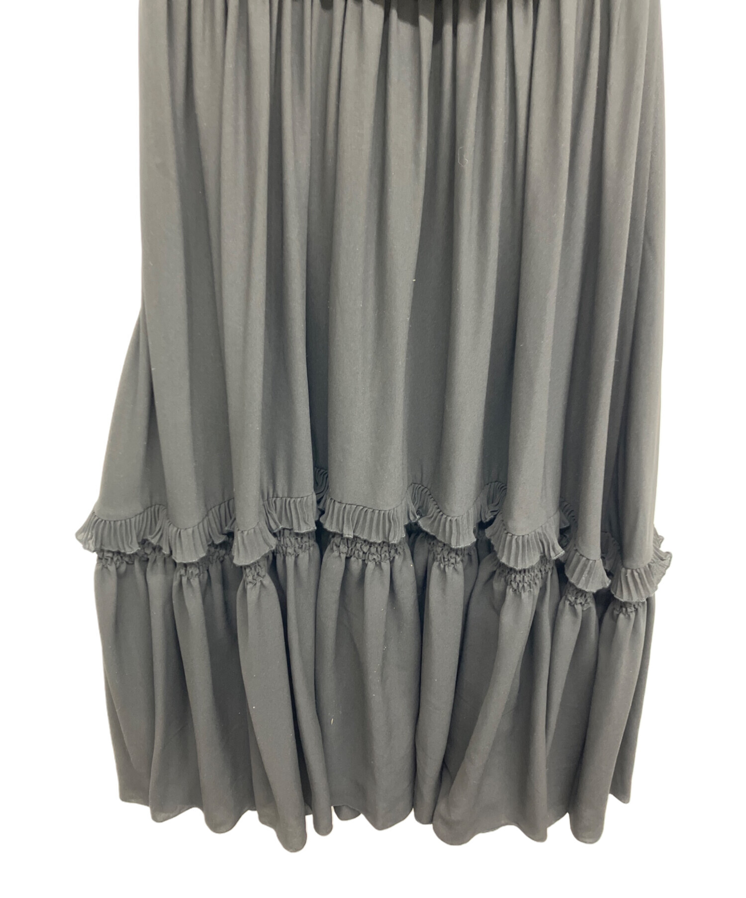 中古・古着通販】L'AUBE BLANC (ローブ ブラン) Pleats collar Chiffon