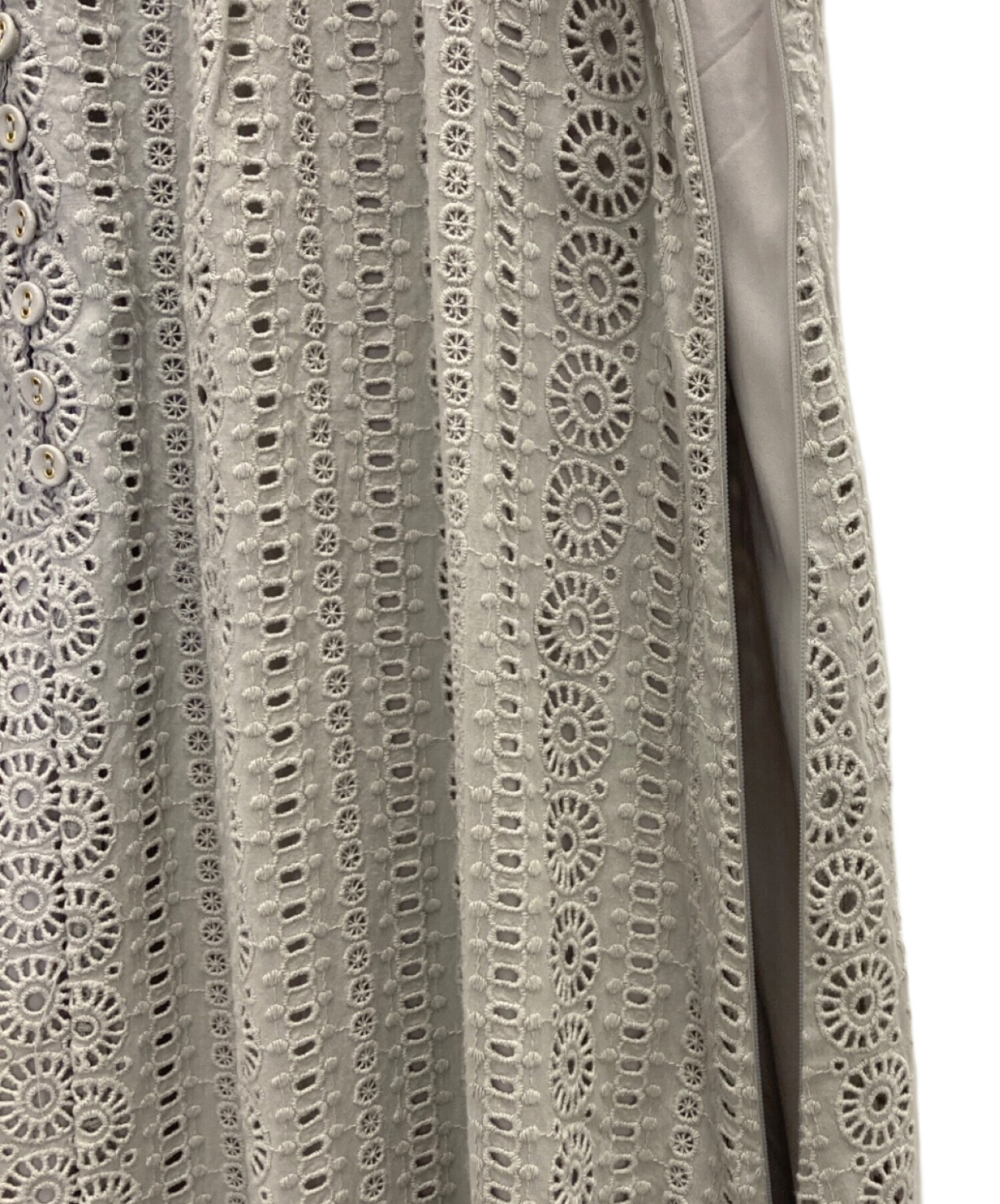 中古・古着通販】Her lip to (ハーリップトゥ) Lace-trimmed Belted 