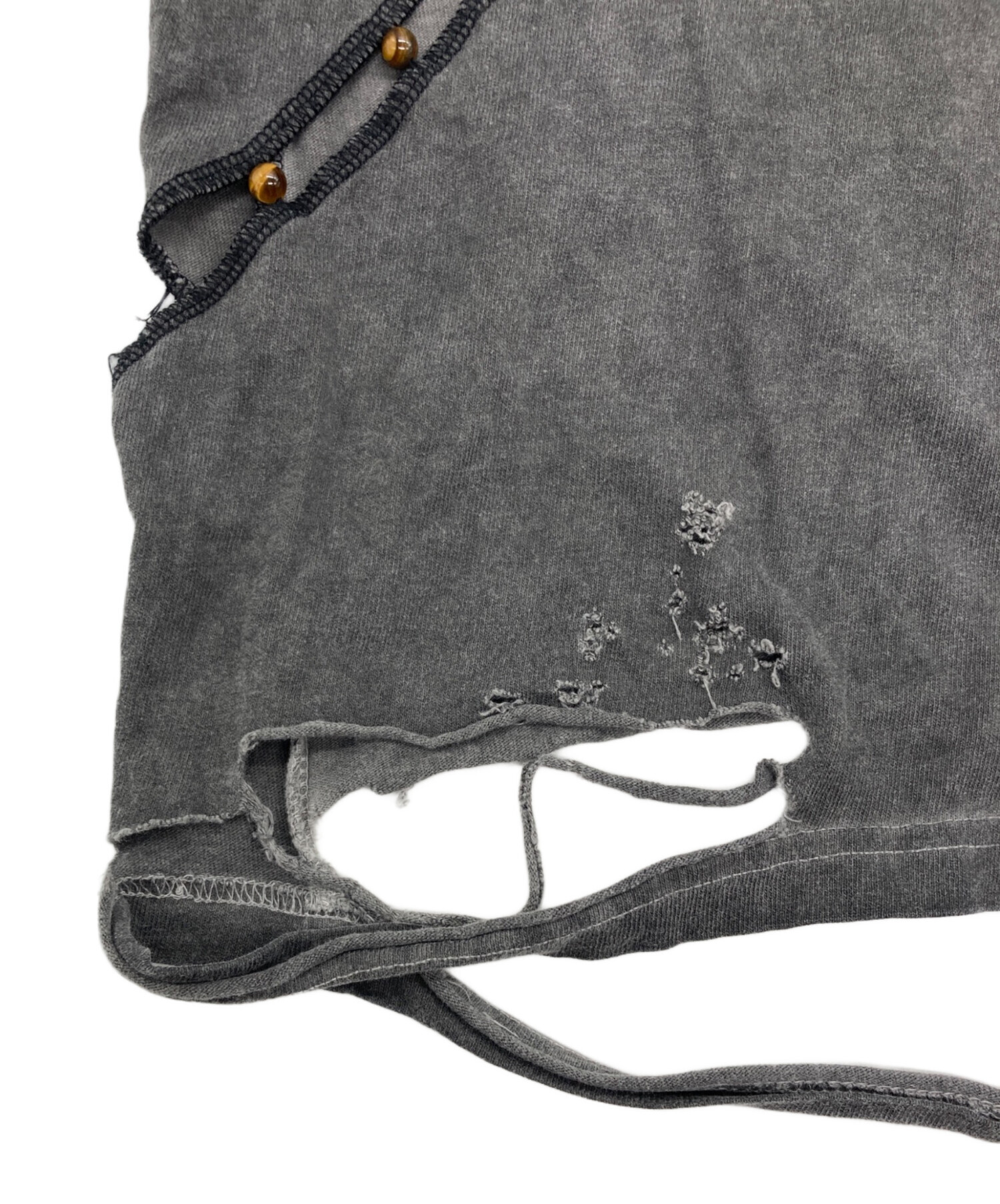 中古・古着通販】HYEIN SEO (ヘインソ) SLASHED LONG SLEEVEカットソー