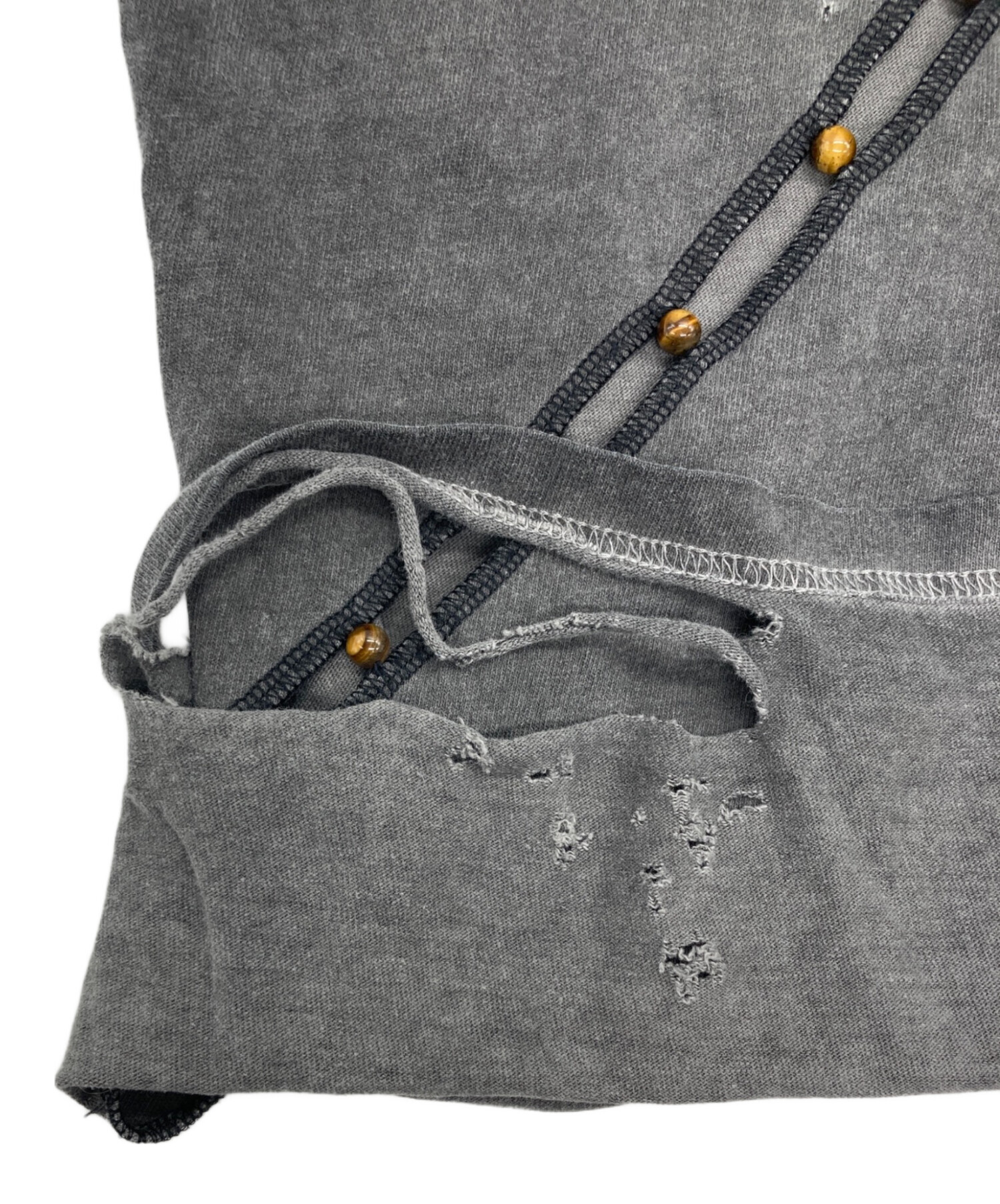 中古・古着通販】HYEIN SEO (ヘインソ) SLASHED LONG SLEEVEカットソー