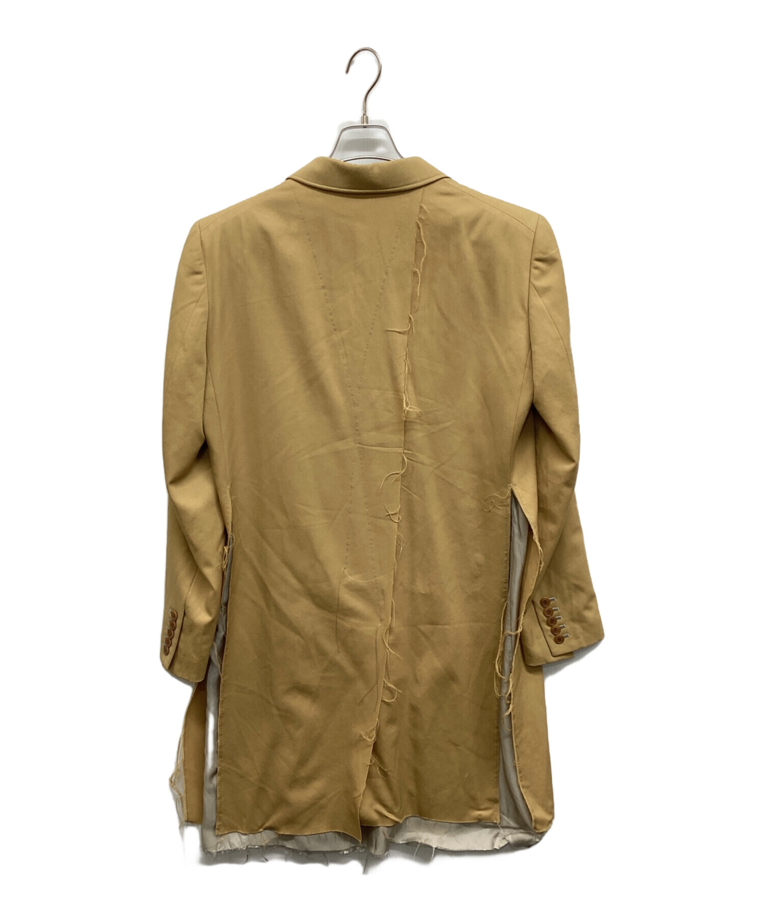中古・古着通販】sulvam (サルバム) カットオフロングジャケット 