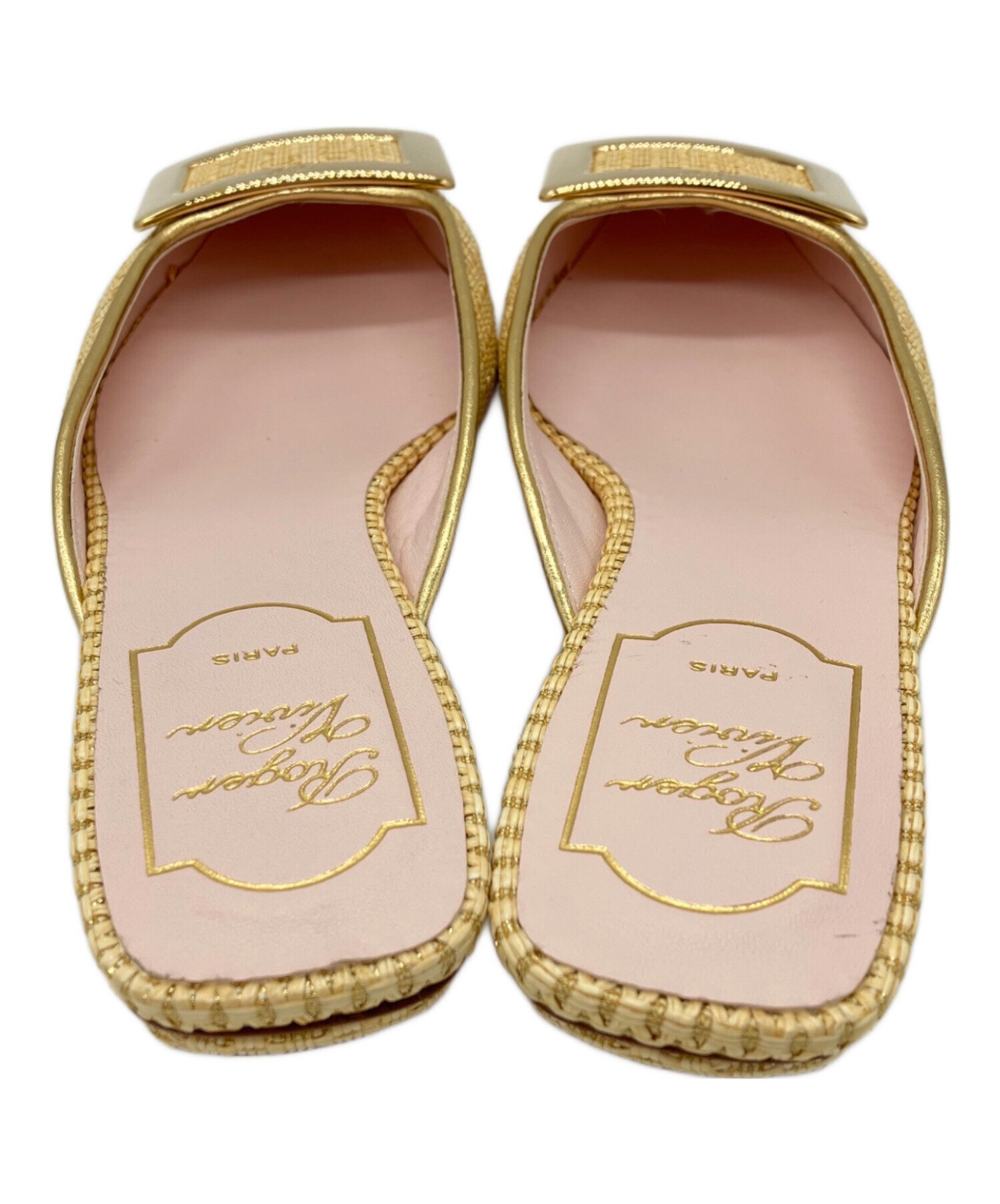 中古・古着通販】Roger Vivier (ロジェ ヴィヴィエ) バックルミュール