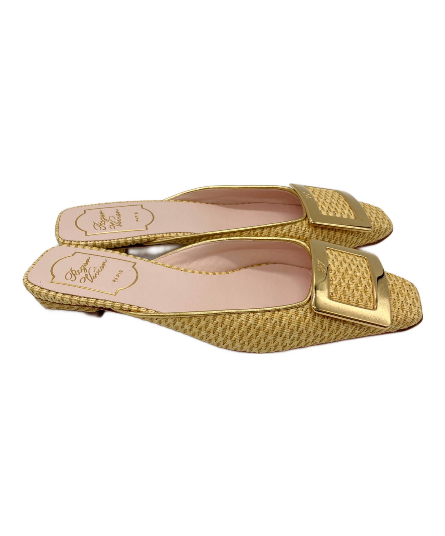 中古・古着通販】Roger Vivier (ロジェ ヴィヴィエ) バックルミュール