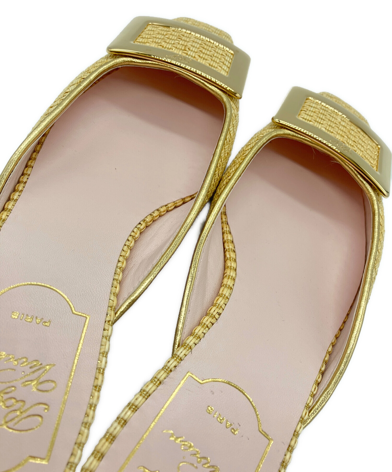 中古・古着通販】Roger Vivier (ロジェ ヴィヴィエ) バックルミュール