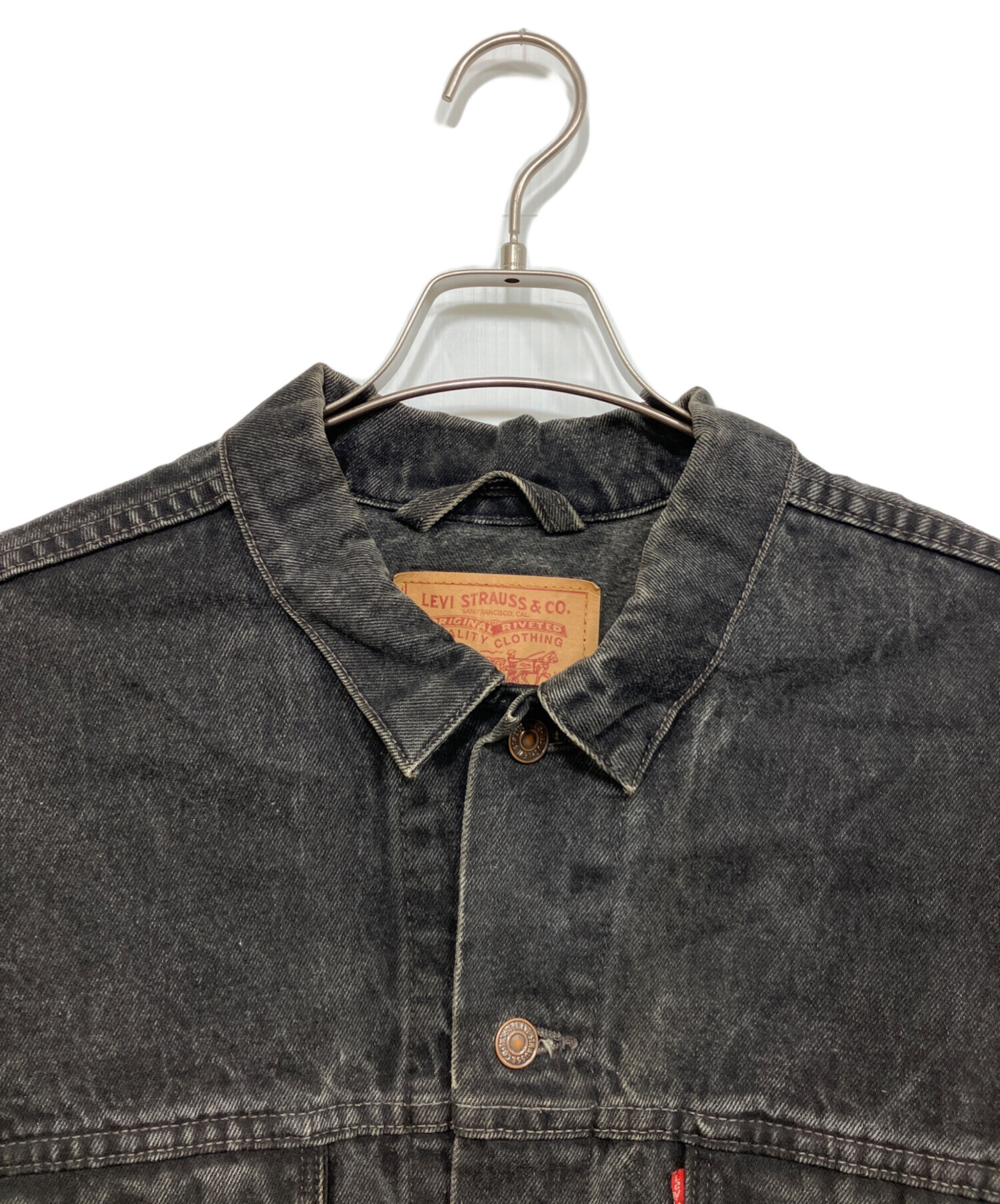 古*e様 90s リーバイス　Levis 22828-1258 ブラックデニム 中古・古着通販】LEVI'S (リーバイス) 90'S ブラックデニムジャケット